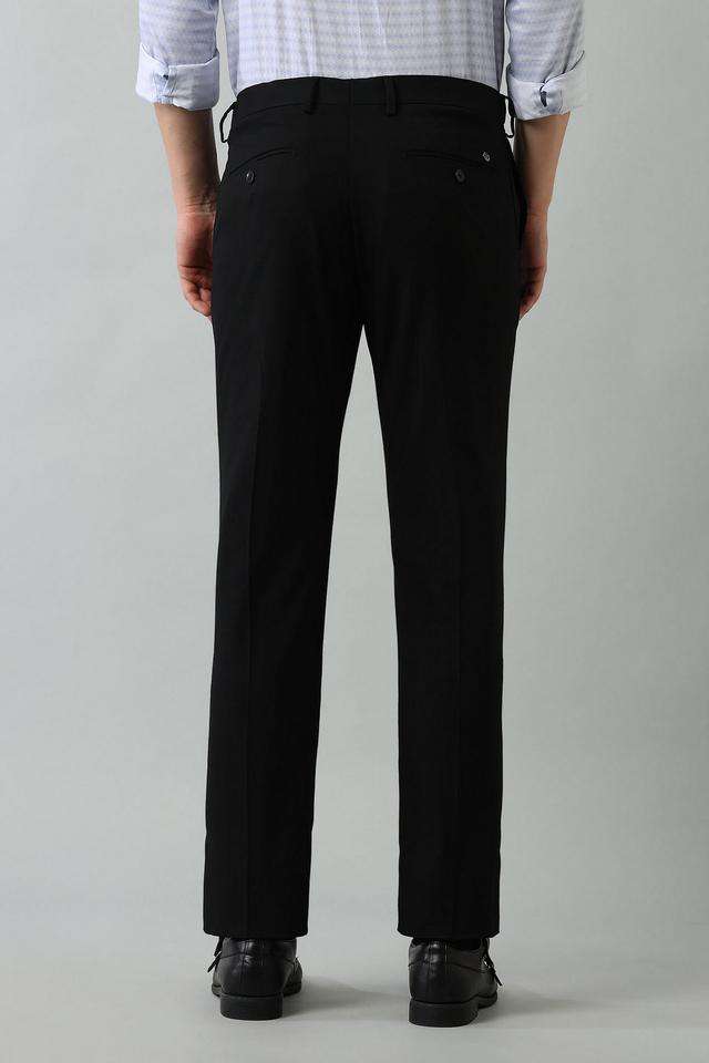 Structured-Polyester-Slim-Fit-Men-s-Formal-Wear-Trousers