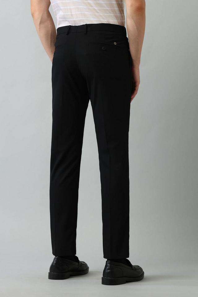 Structured-Polyester-Slim-Fit-Men-s-Formal-Wear-Trousers