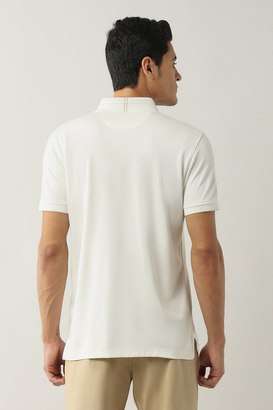 Solid-Cotton-Blend-Polo-Men-s-T-Shirt