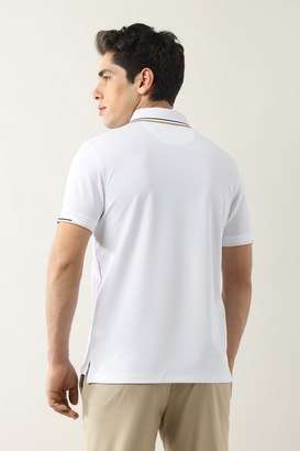 Structured-Cotton-Blend-Polo-Men-s-T-Shirt