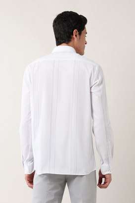 Stripes-Blended-Fabric-Slim-Fit-Men-s-Formal-Shirt