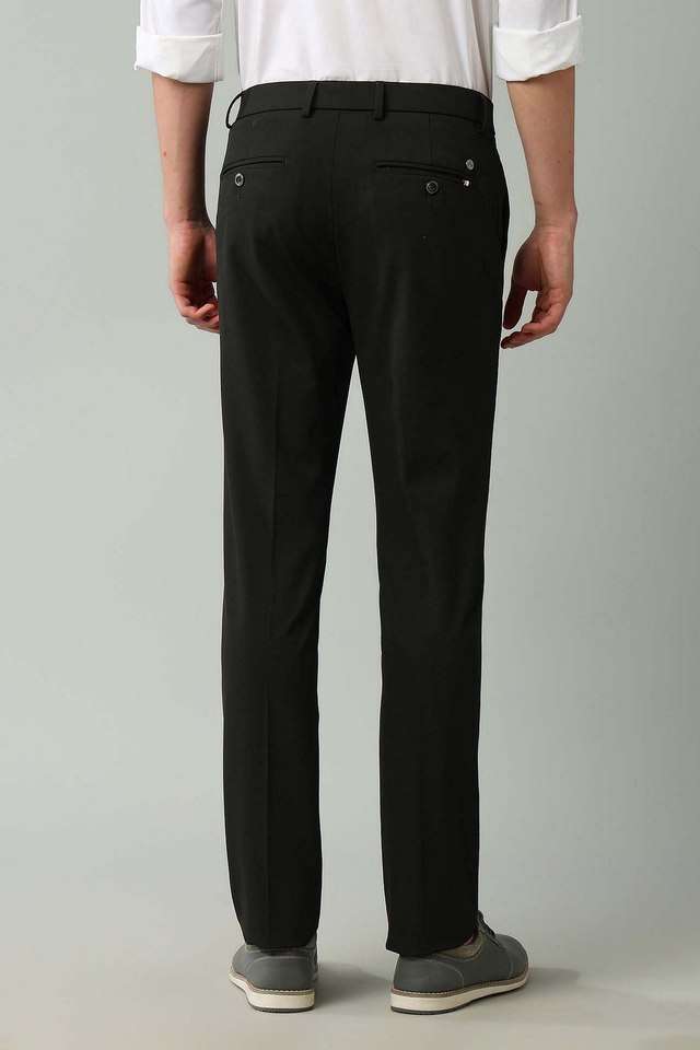 Solid-Polyester-Super-Slim-Fit-Men-s-Formal-Wear-Trousers