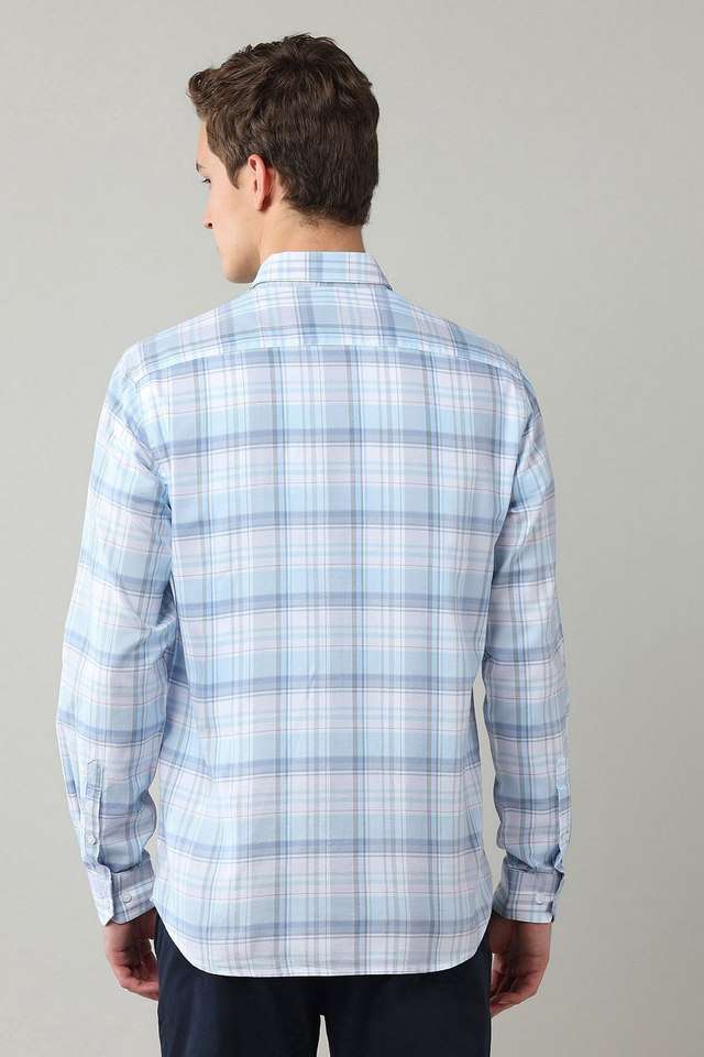 Checks-Cotton-Slim-Fit-Men-s-Casual-Wear-Shirt
