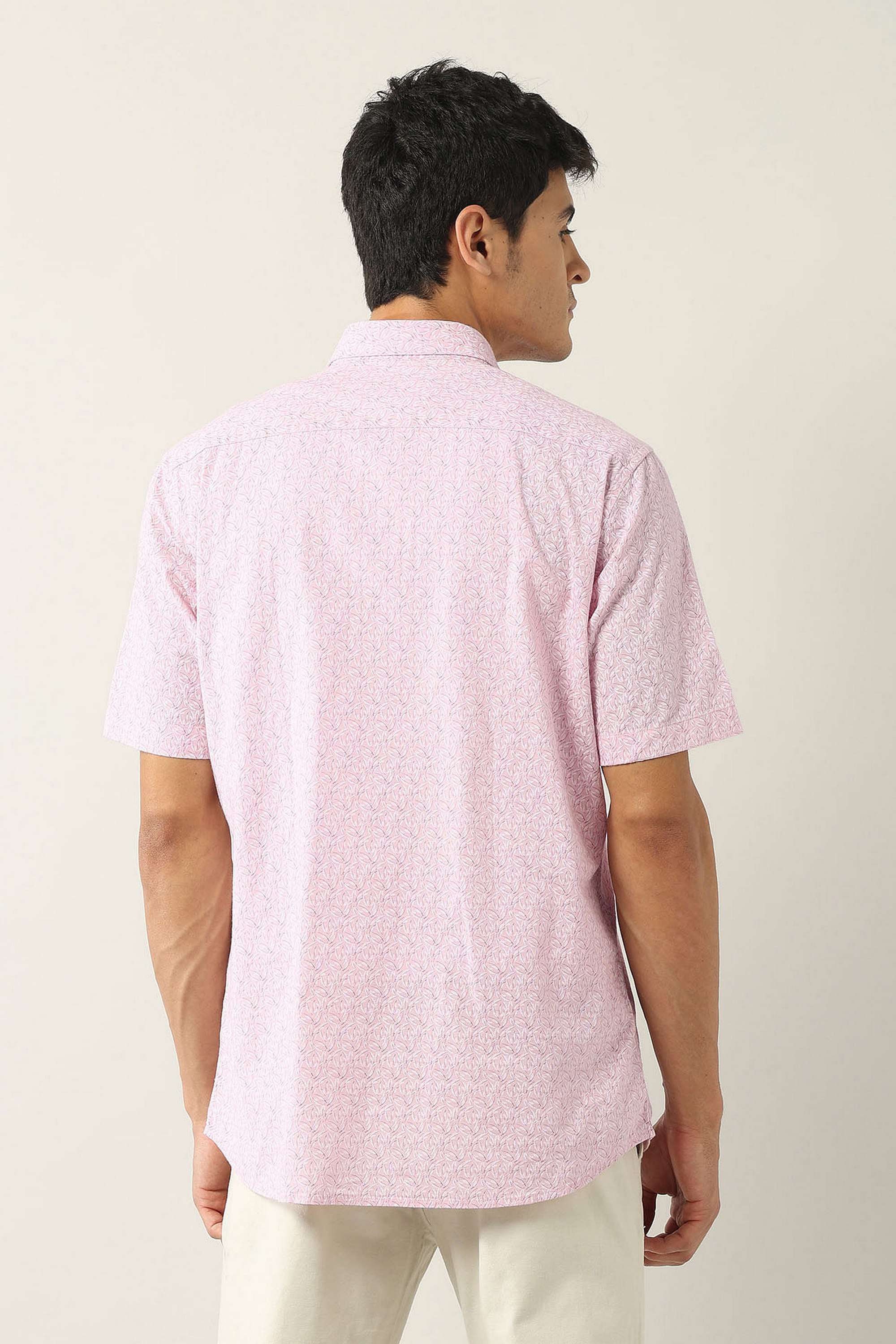 Printed-Blended-Fabric-Regular-Fit-Men-s-Casual-Shirt