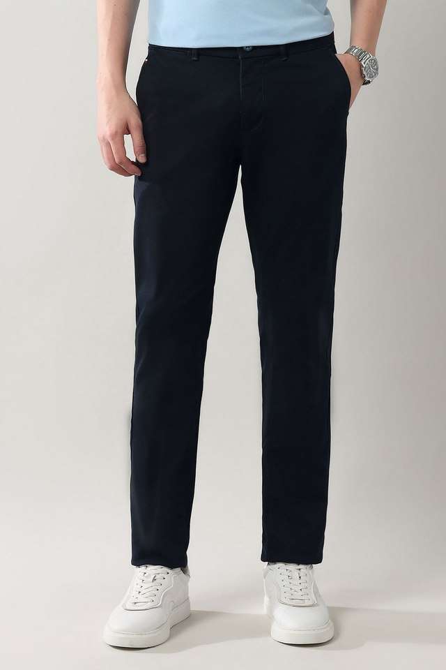 Structured-Cotton-Regular-Fit-Men-s-Casual-Wear-Trousers