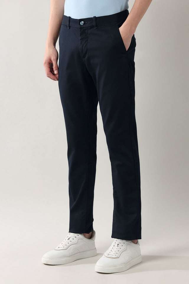 Structured-Cotton-Regular-Fit-Men-s-Casual-Wear-Trousers