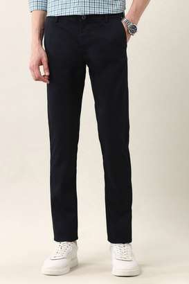 Structured-Cotton-Blend-Regular-Fit-Men-s-Casual-Trousers