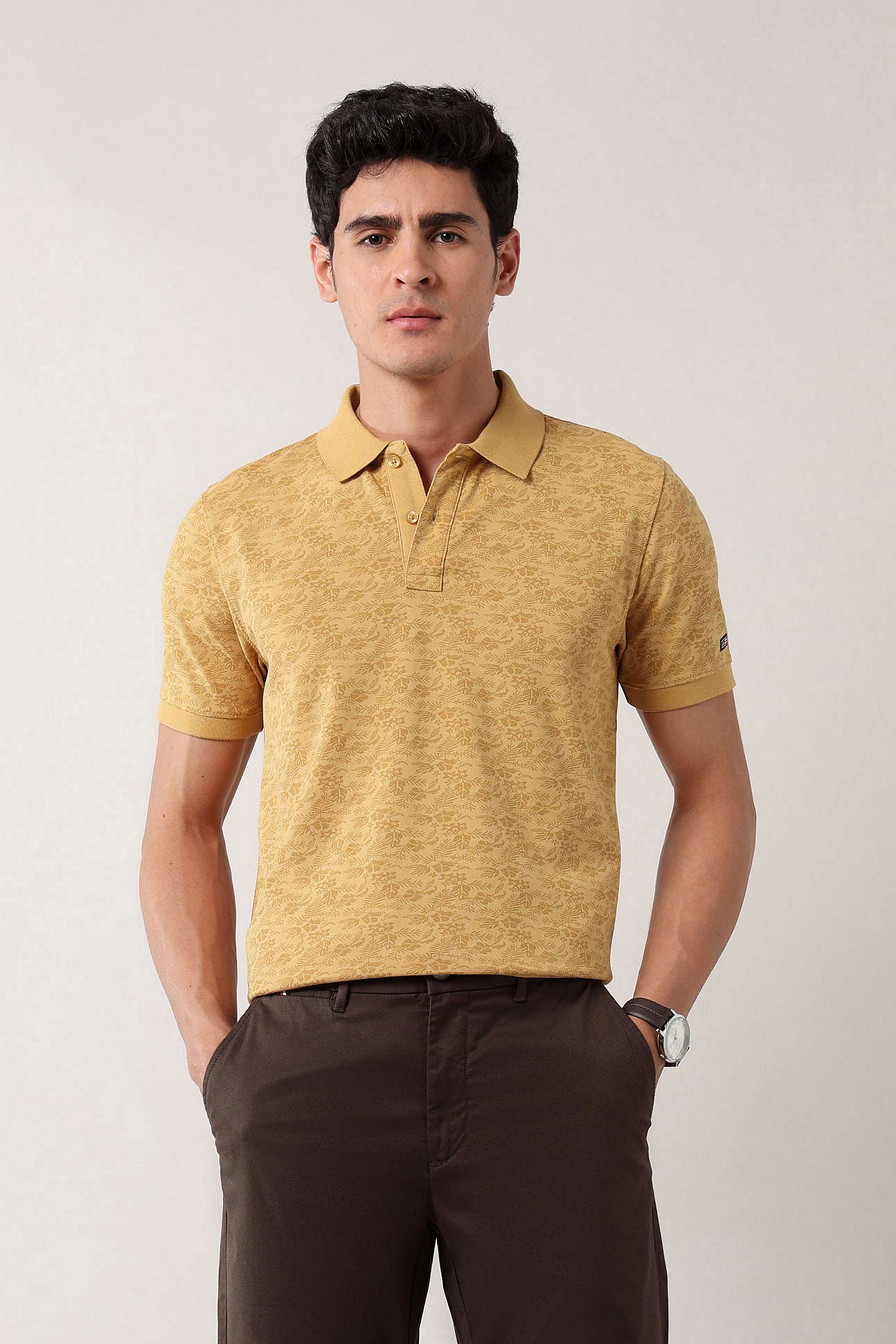 Printed-Cotton-Regular-Fit-Men-Polo-T-Shirt