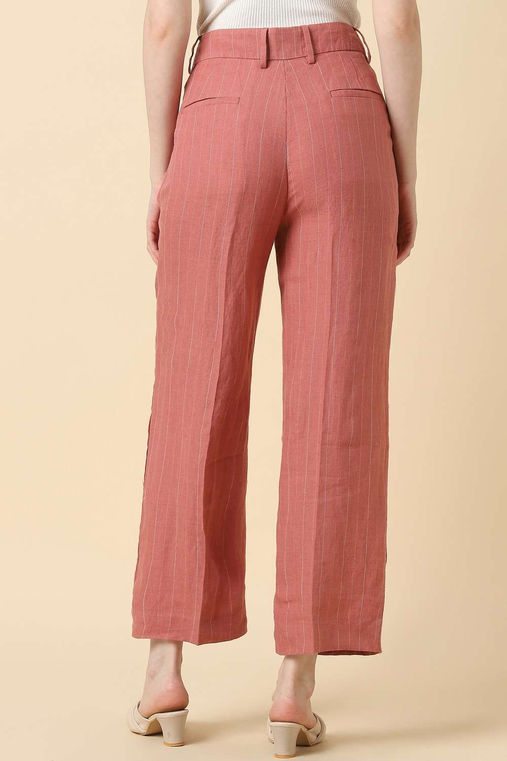 Stripes-Linen-Relaxed-Fit-Women-s-Trousers