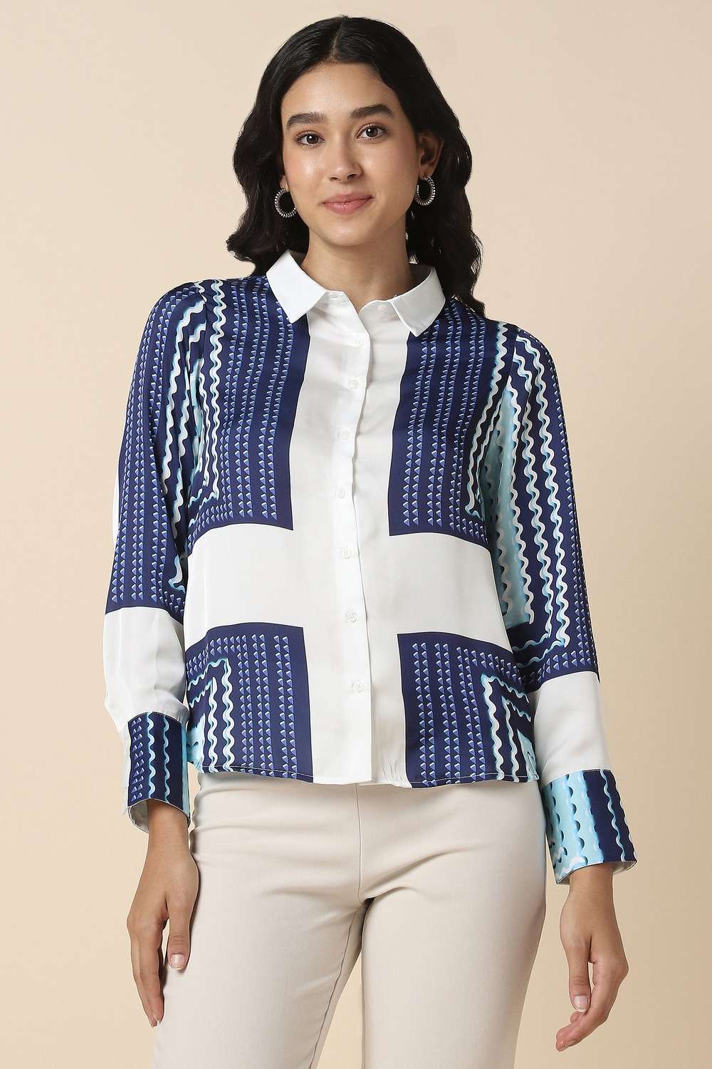 Printed-Polyester-Regular-Fit-Women-s-Shirt