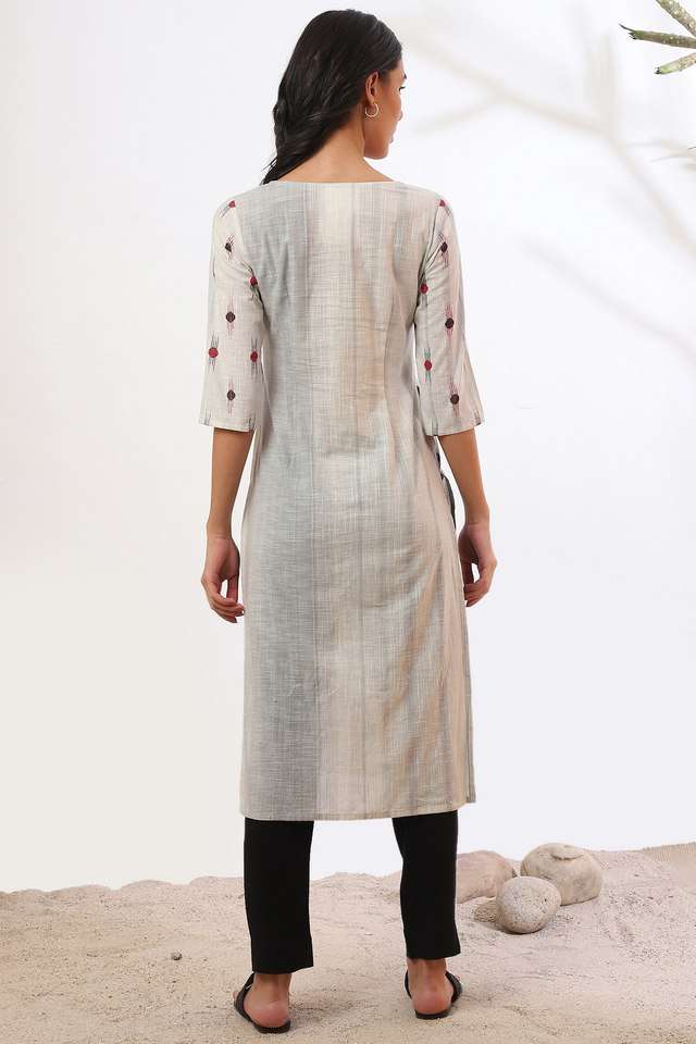 Printed-Blended-Fabric-Regular-Fit-Women-s-Straight-Kurta