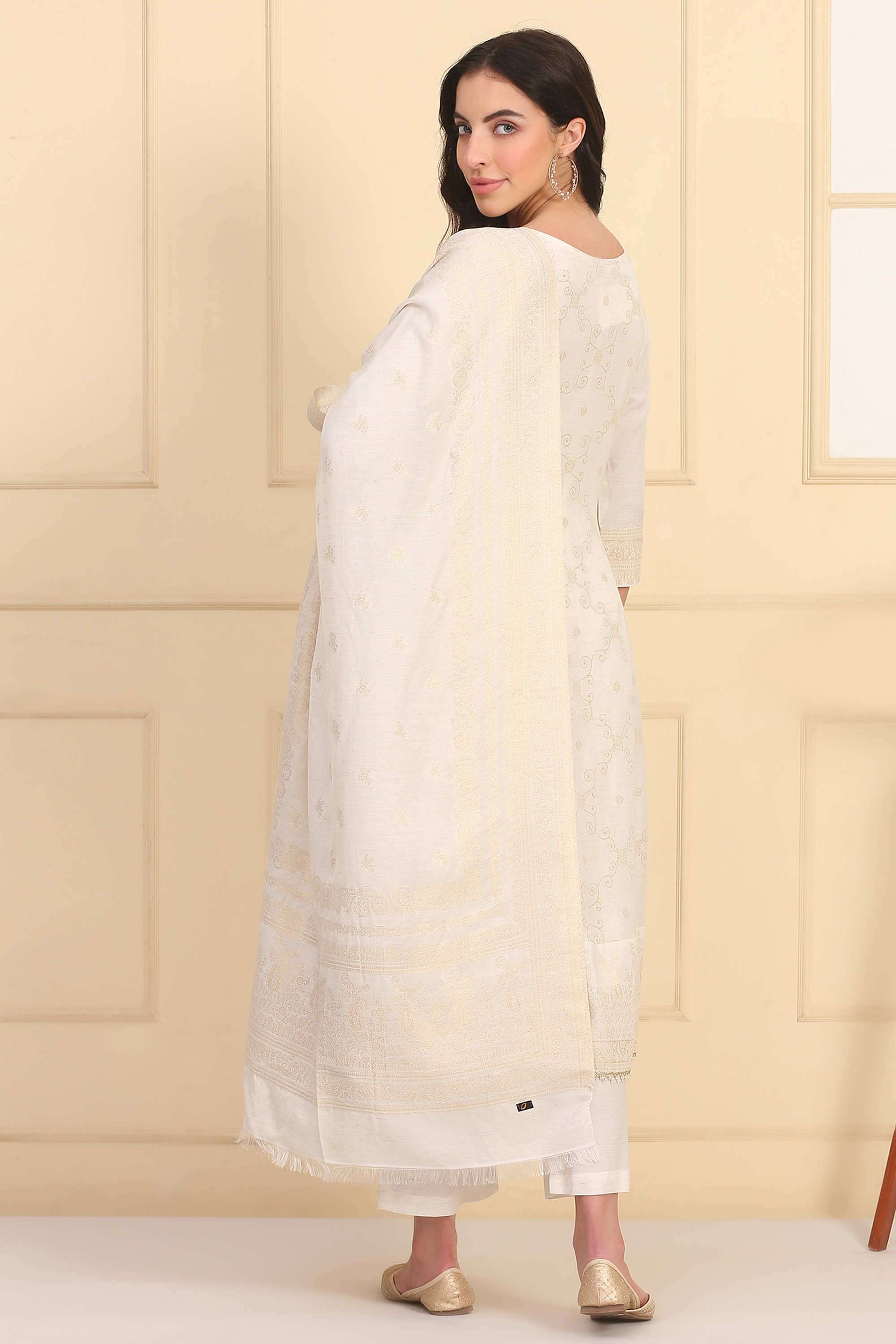 Ombre-Calf-Length-Viscose-Woven-Women-s-Kurta-Set