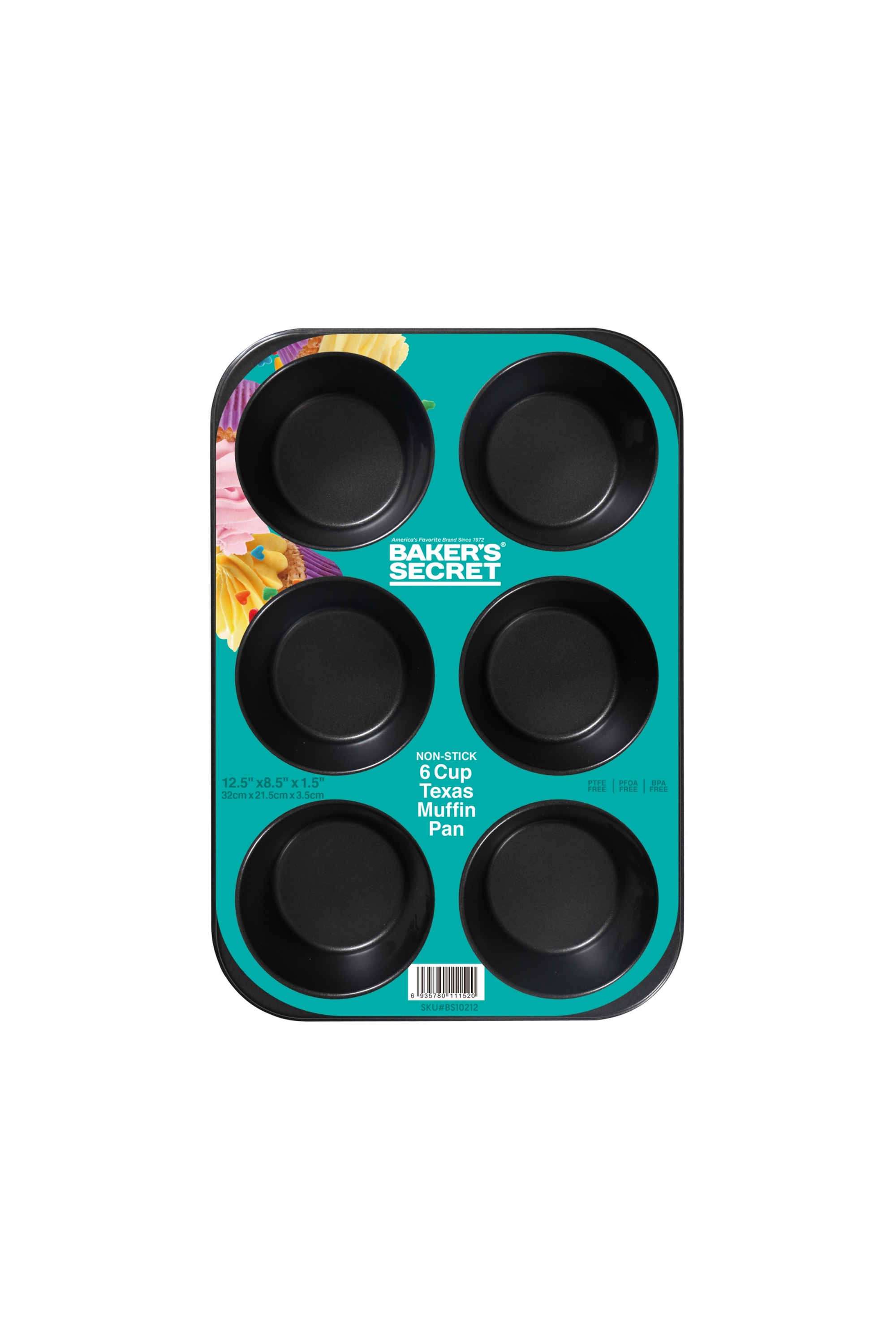 Muffin-Pan-6-Cup-Ess-Ss-32X21.5X3.8Cm