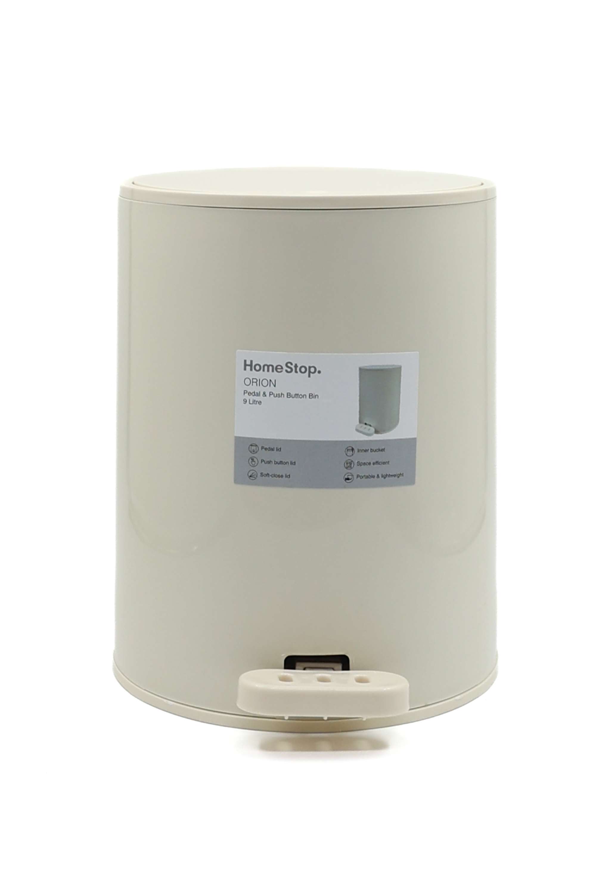 Orion-Pedal&Push-Bin-W-Inner-Bucket-9L