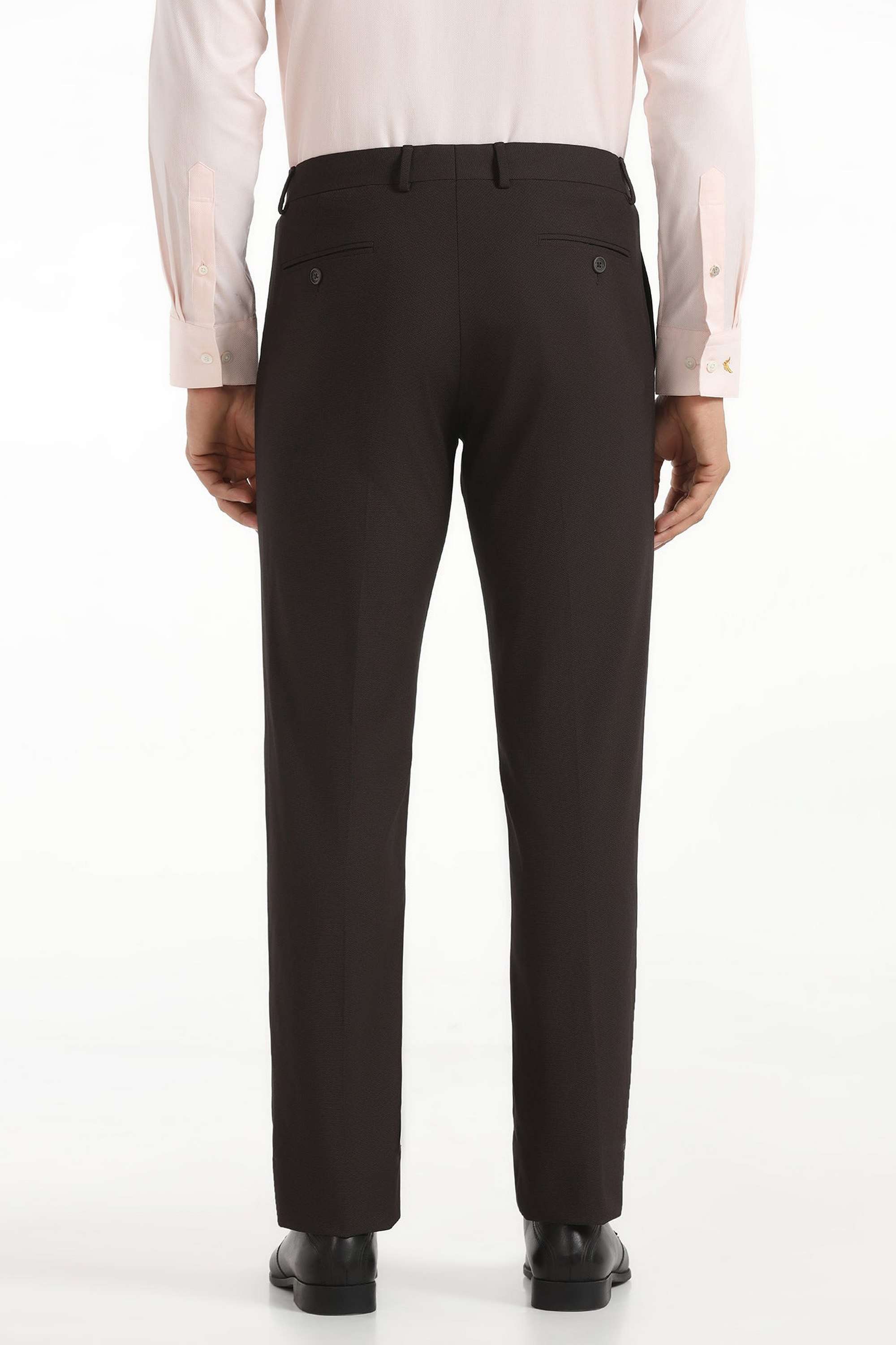 Solid-Polyester-Slim-Fit-Men-s-Trousers