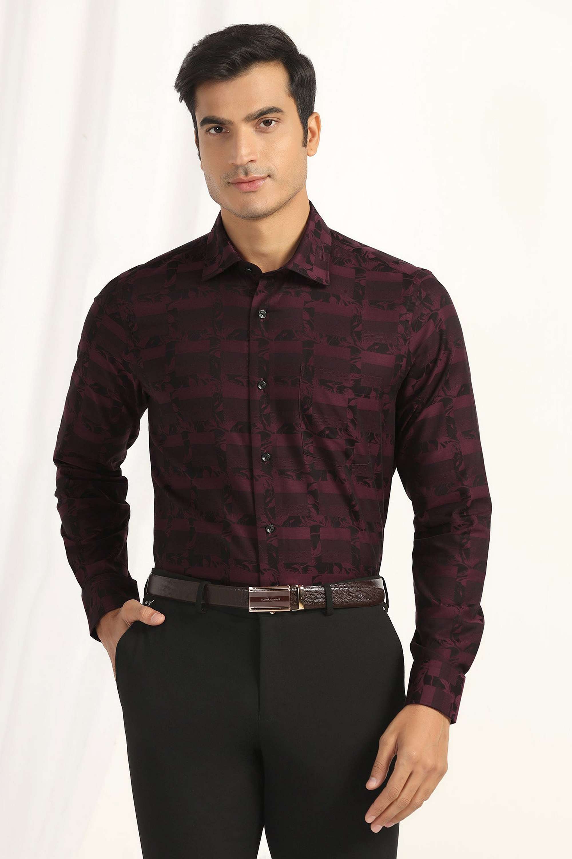 Brocade-Cotton-Slim-Fit-Men-s-Shirt