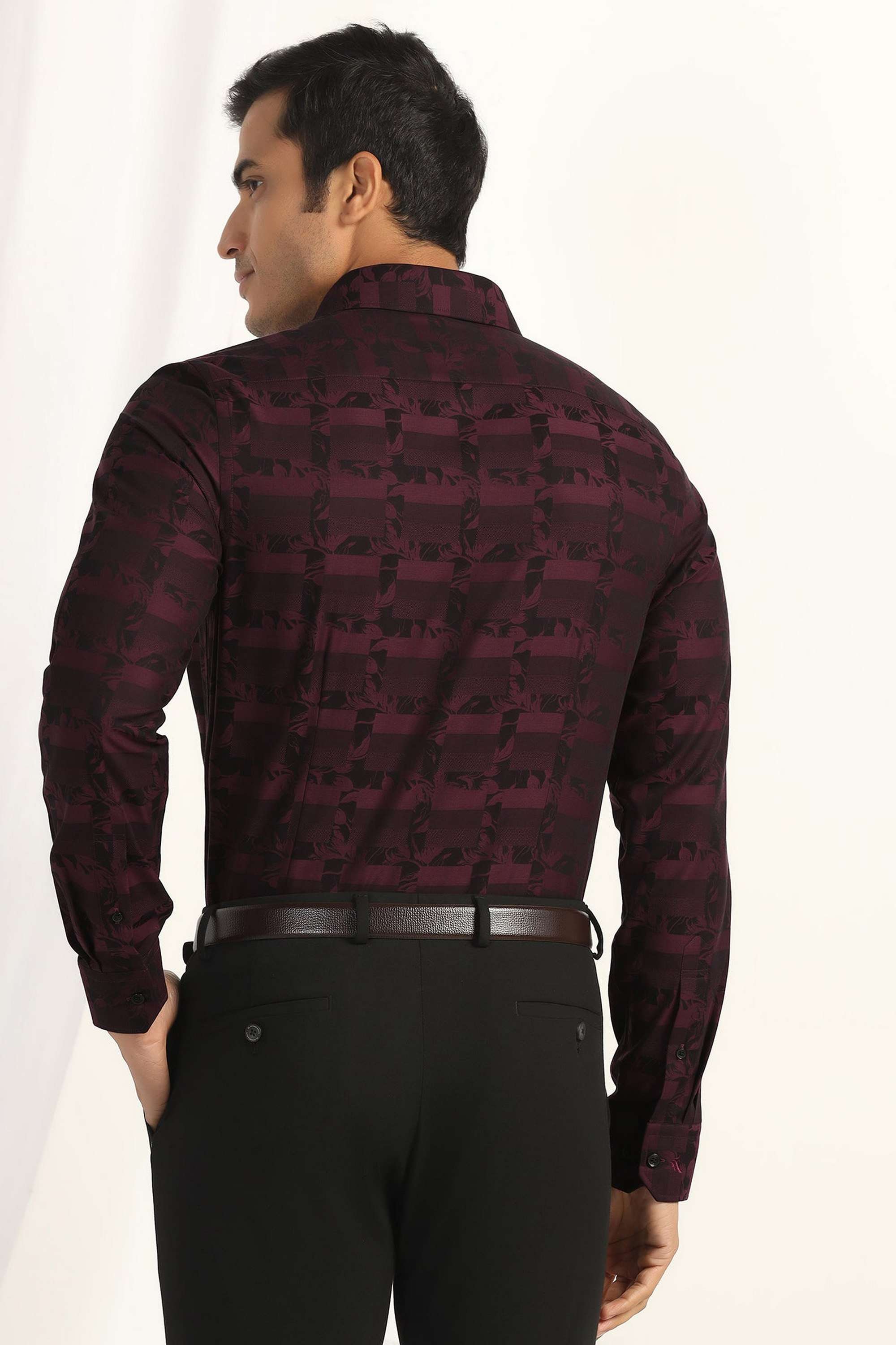 Brocade-Cotton-Slim-Fit-Men-s-Shirt