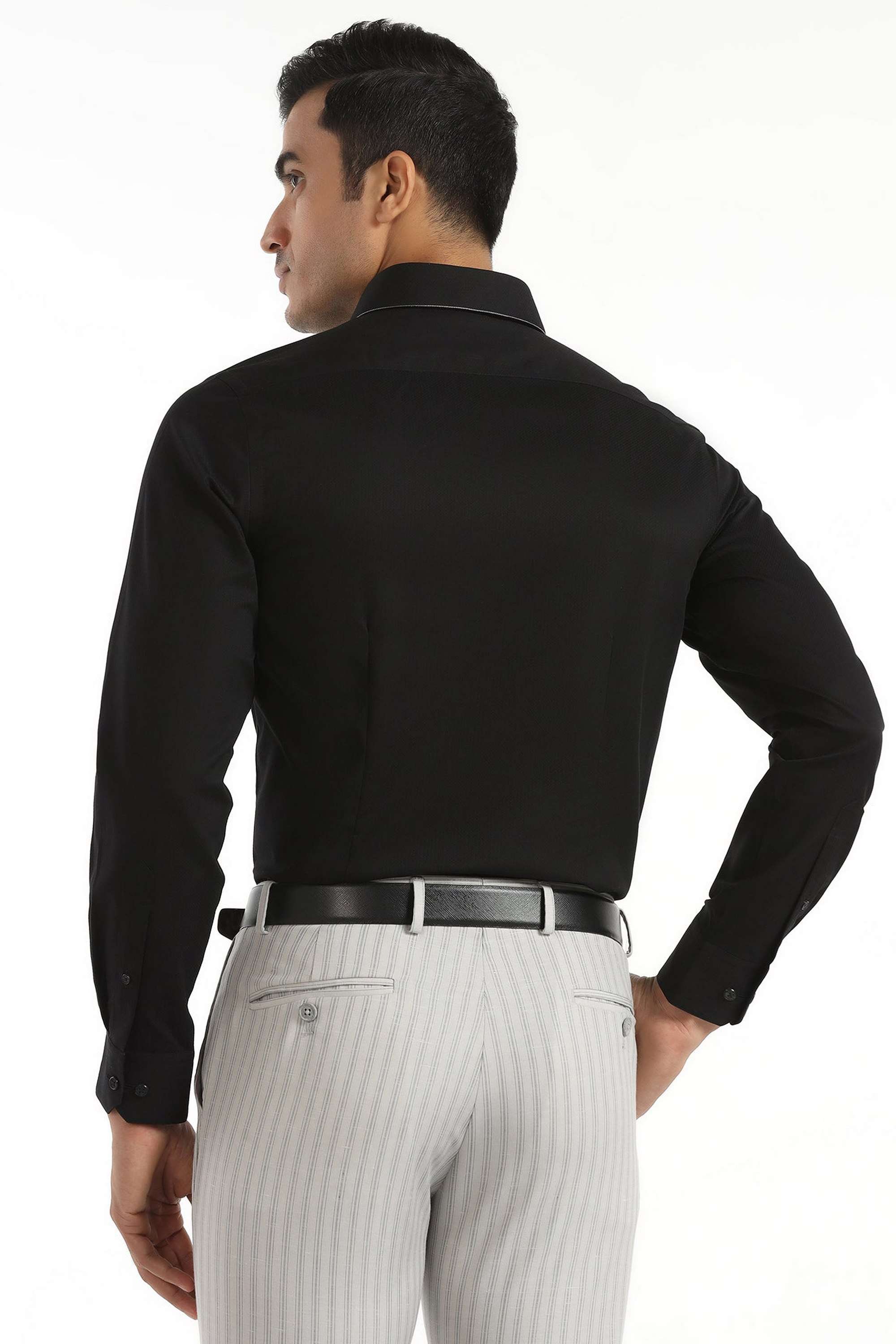 Dobby-Cotton-Slim-Fit-Men-s-Shirt