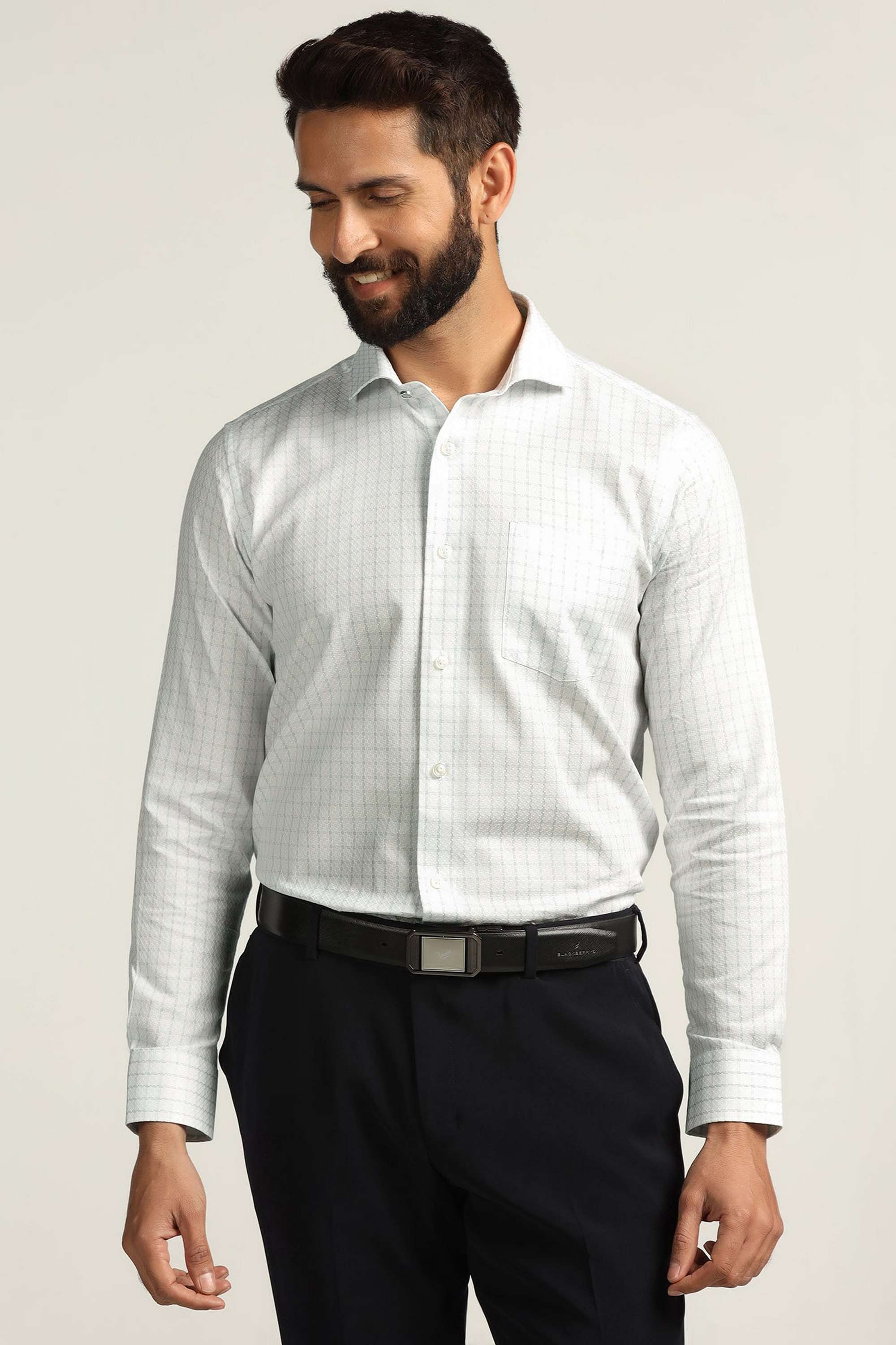 Checks-Cotton-Slim-Fit-Men-s-Shirt