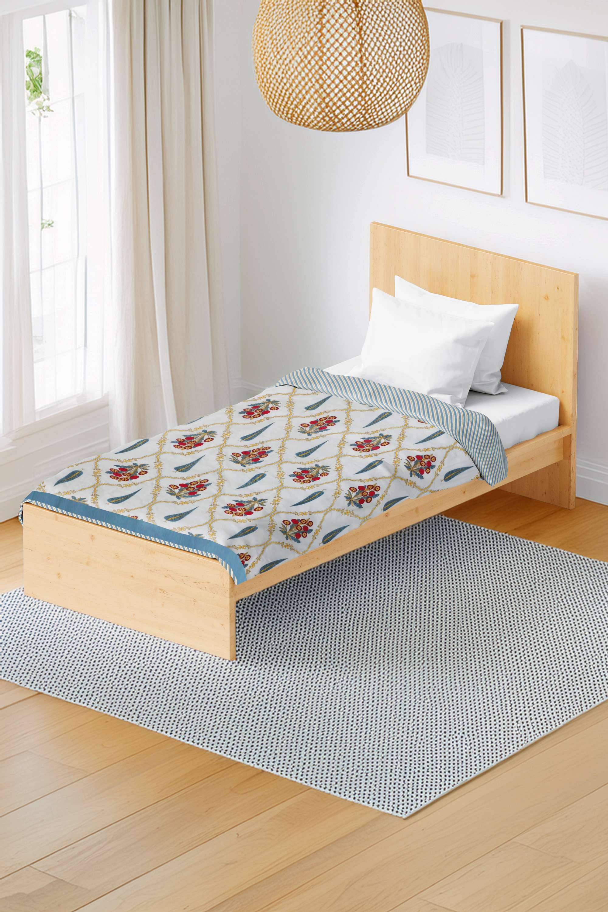 Gi-Gulmohar-Medow-Pink-Dohar-140X224Cm