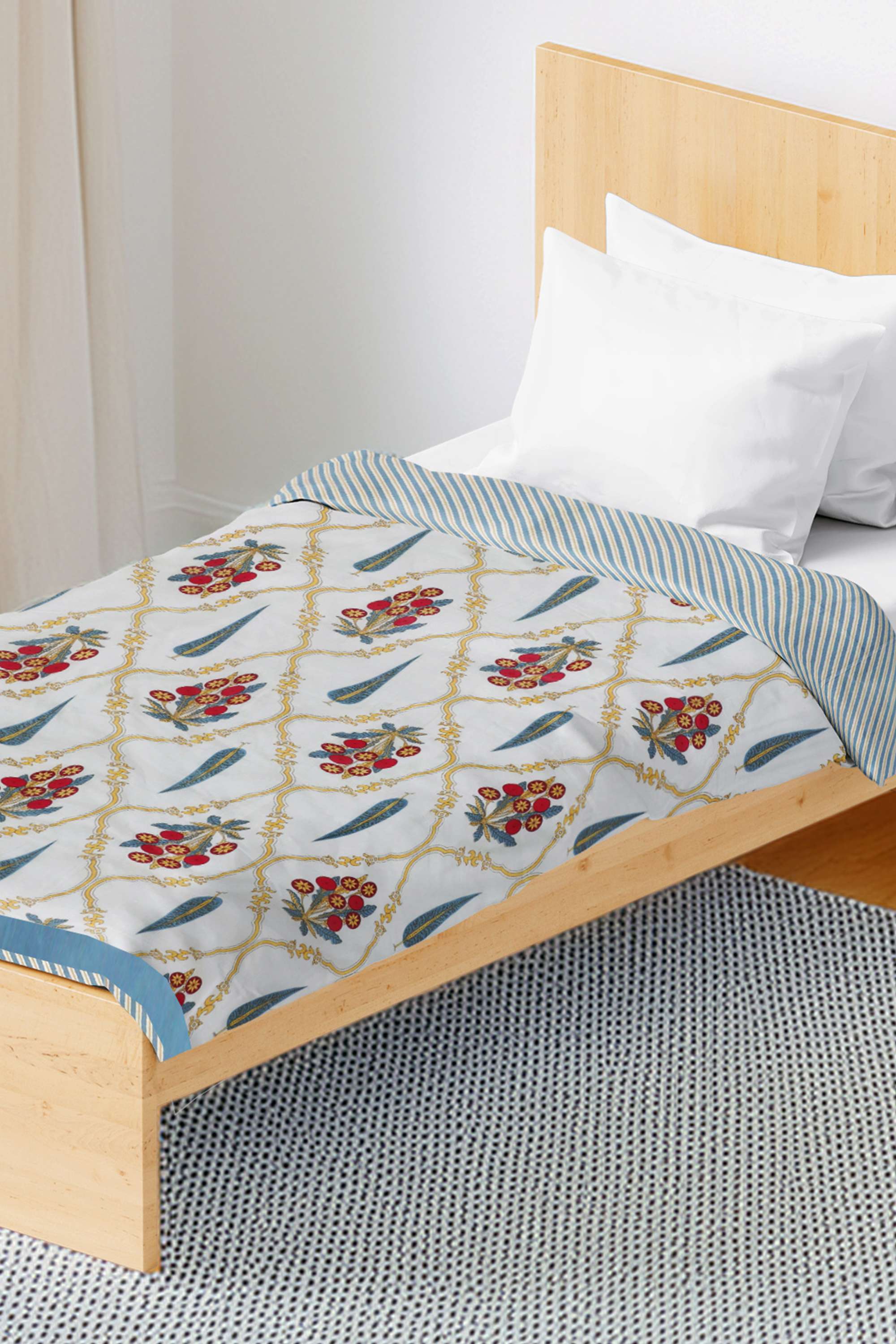 Gi-Gulmohar-Medow-Pink-Dohar-140X224Cm