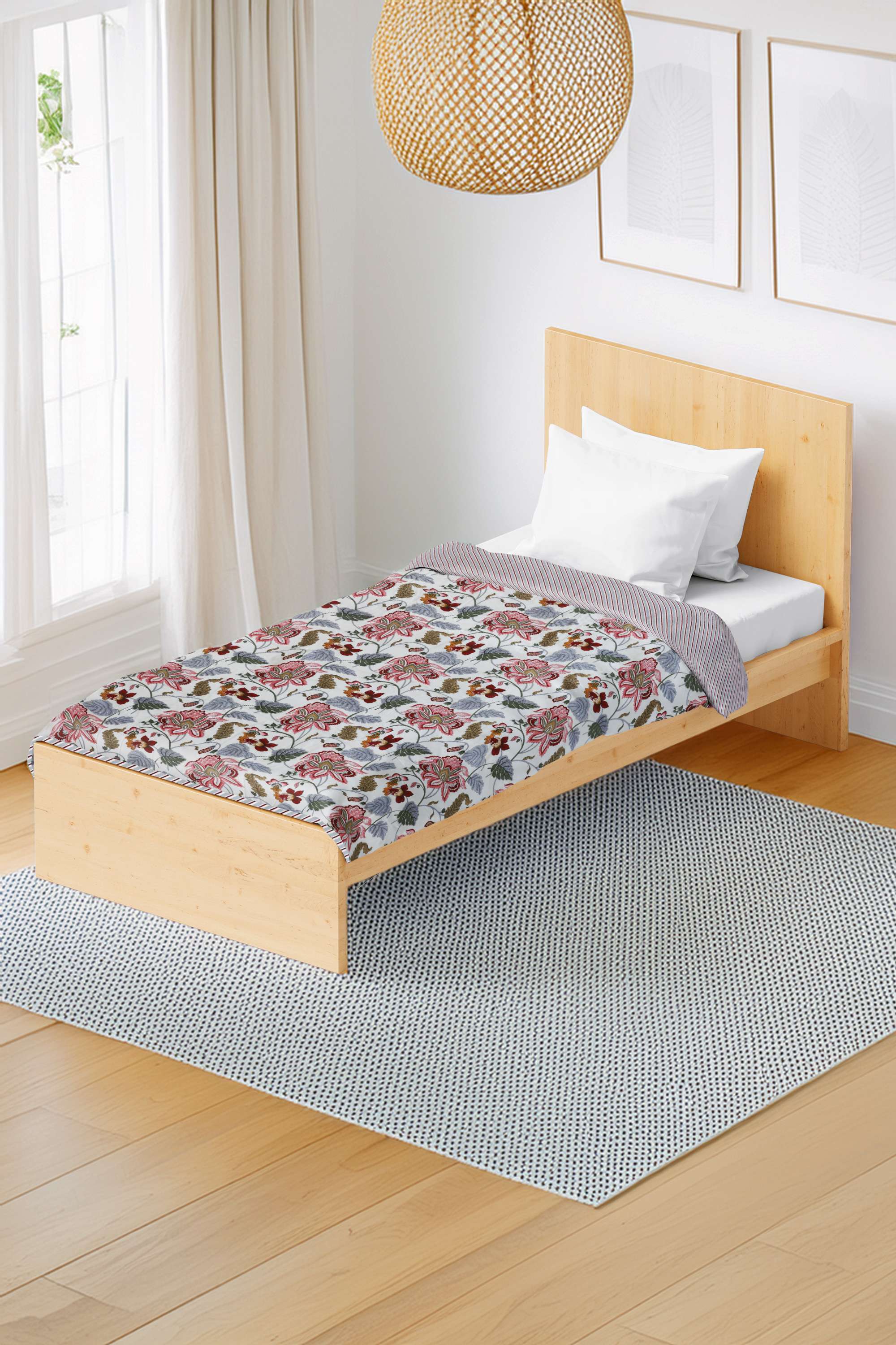 Gi-Gulmohar-Floral-Wine-Dohar-140X224-Cm