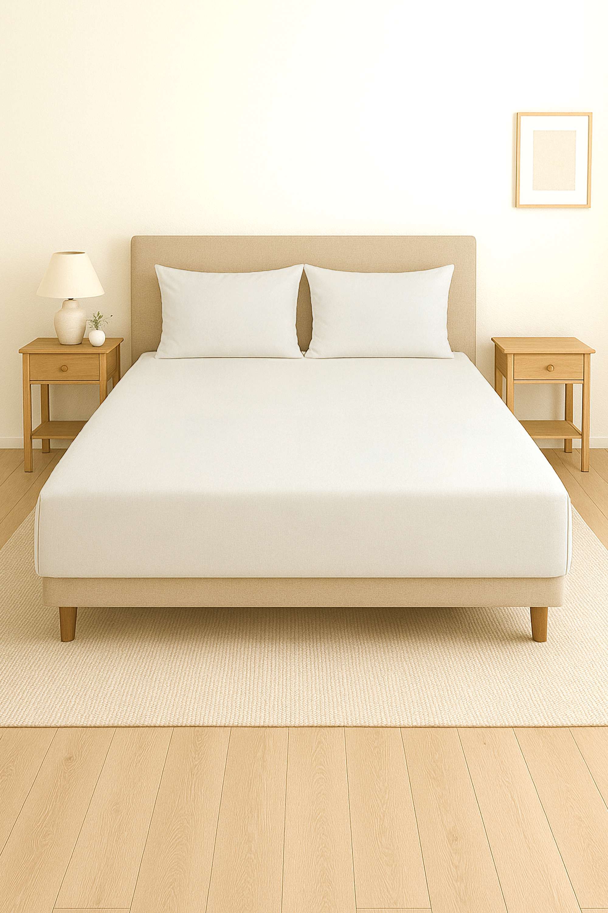 Velour-Hues-210-TC-Solid-Cotton-King-Bedsheet