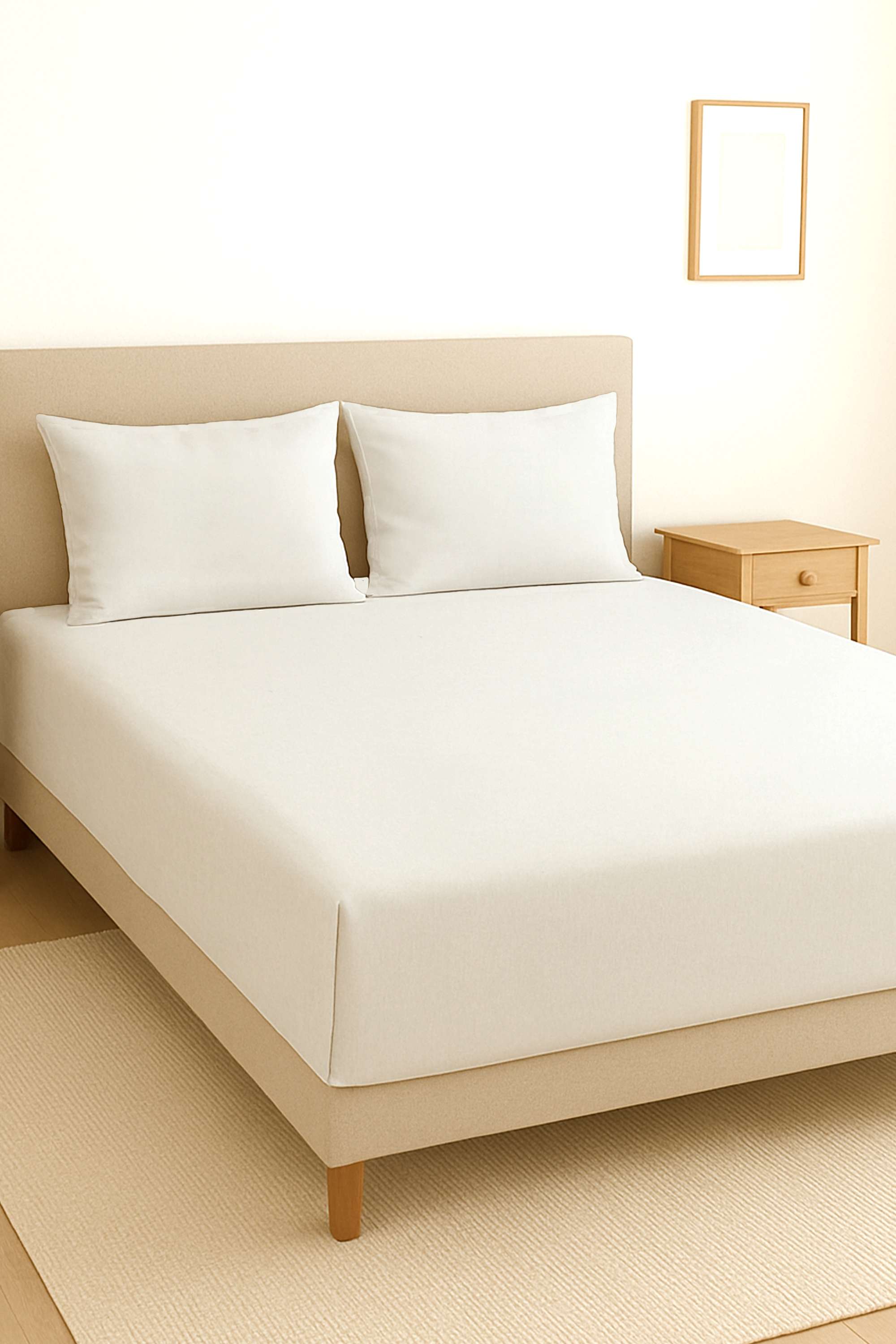 Velour-Hues-210-TC-Solid-Cotton-King-Bedsheet