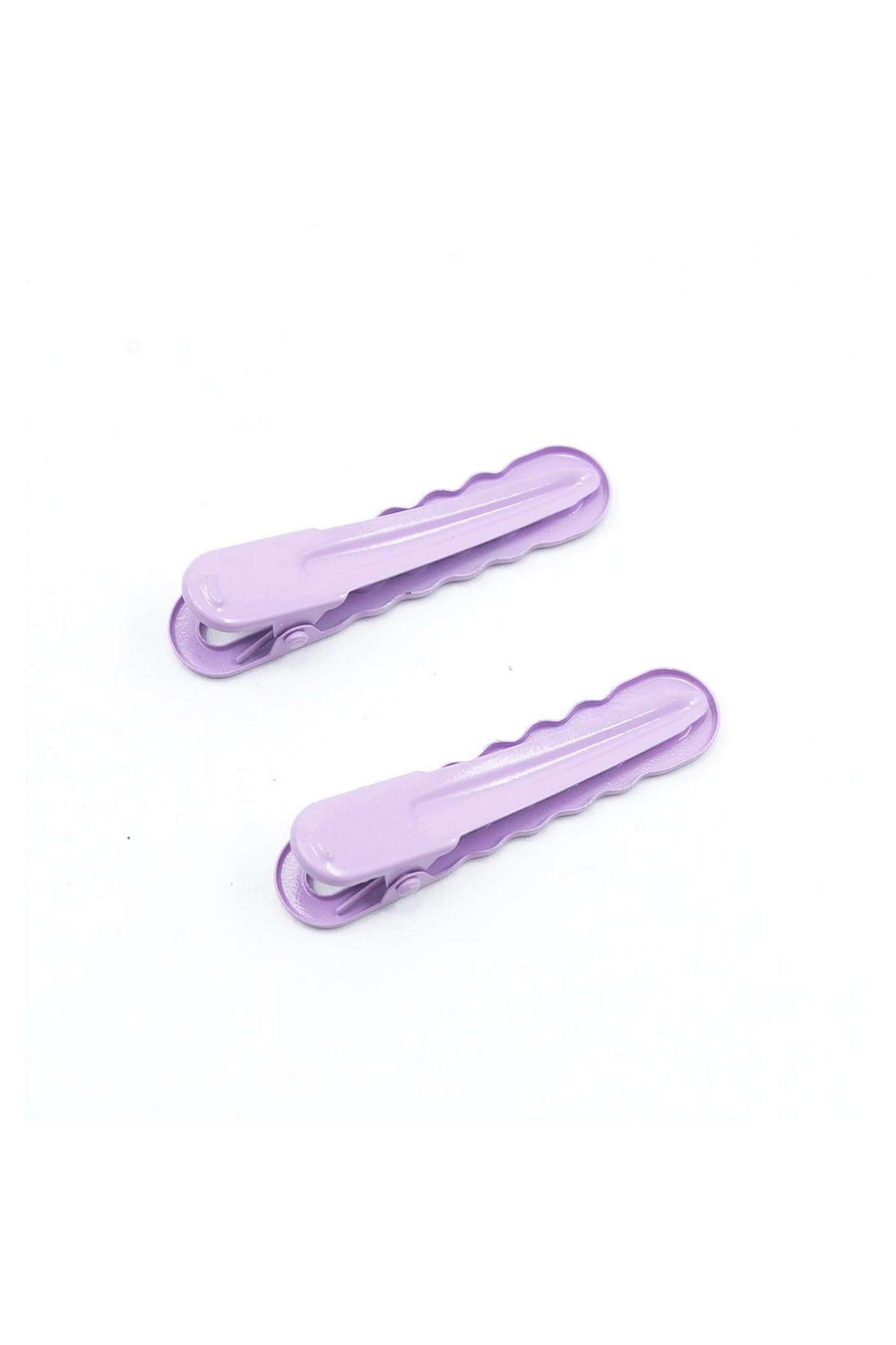 Hair-Clips---Purple -Pack-of-2