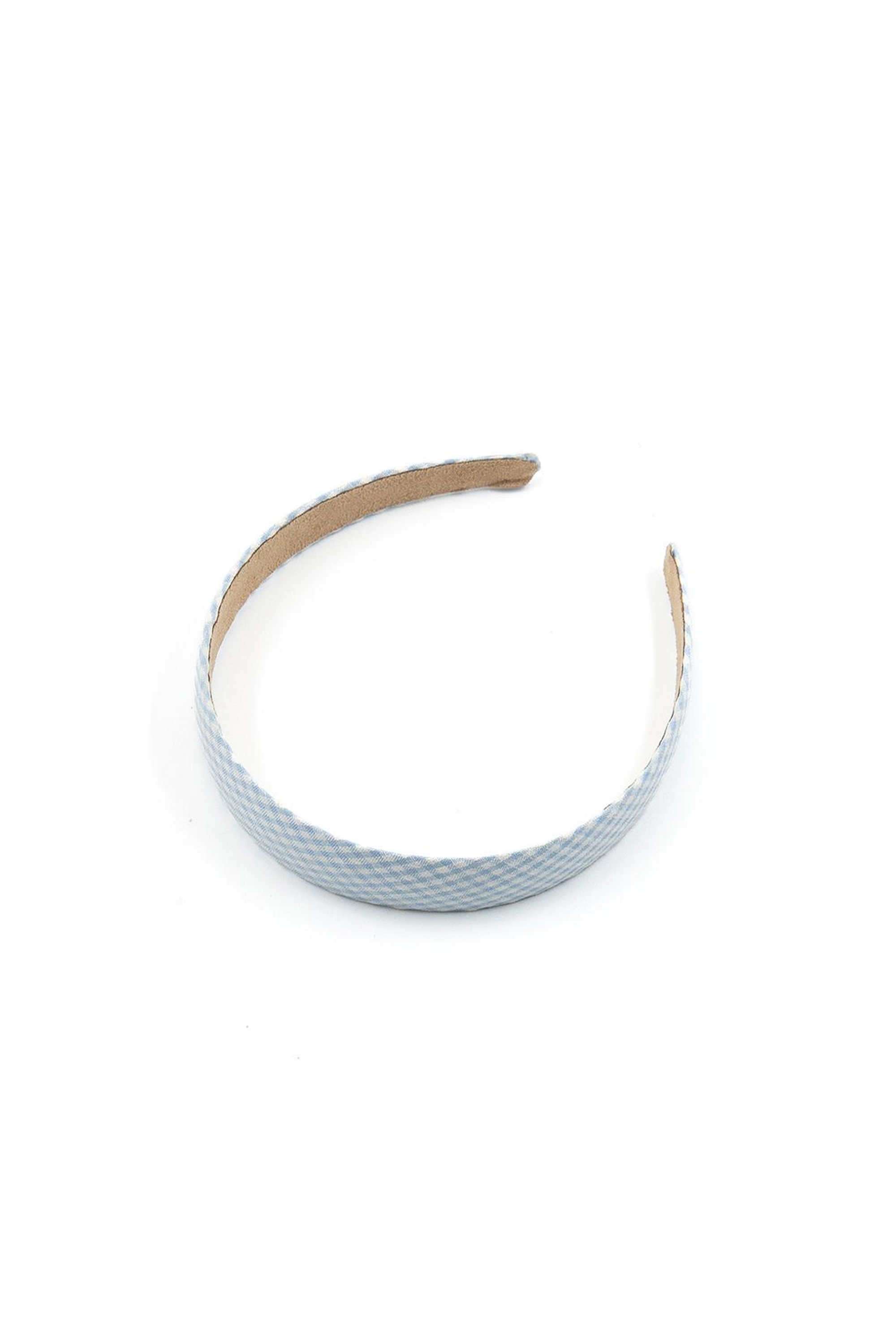 Head-Band---Blue-Gingham