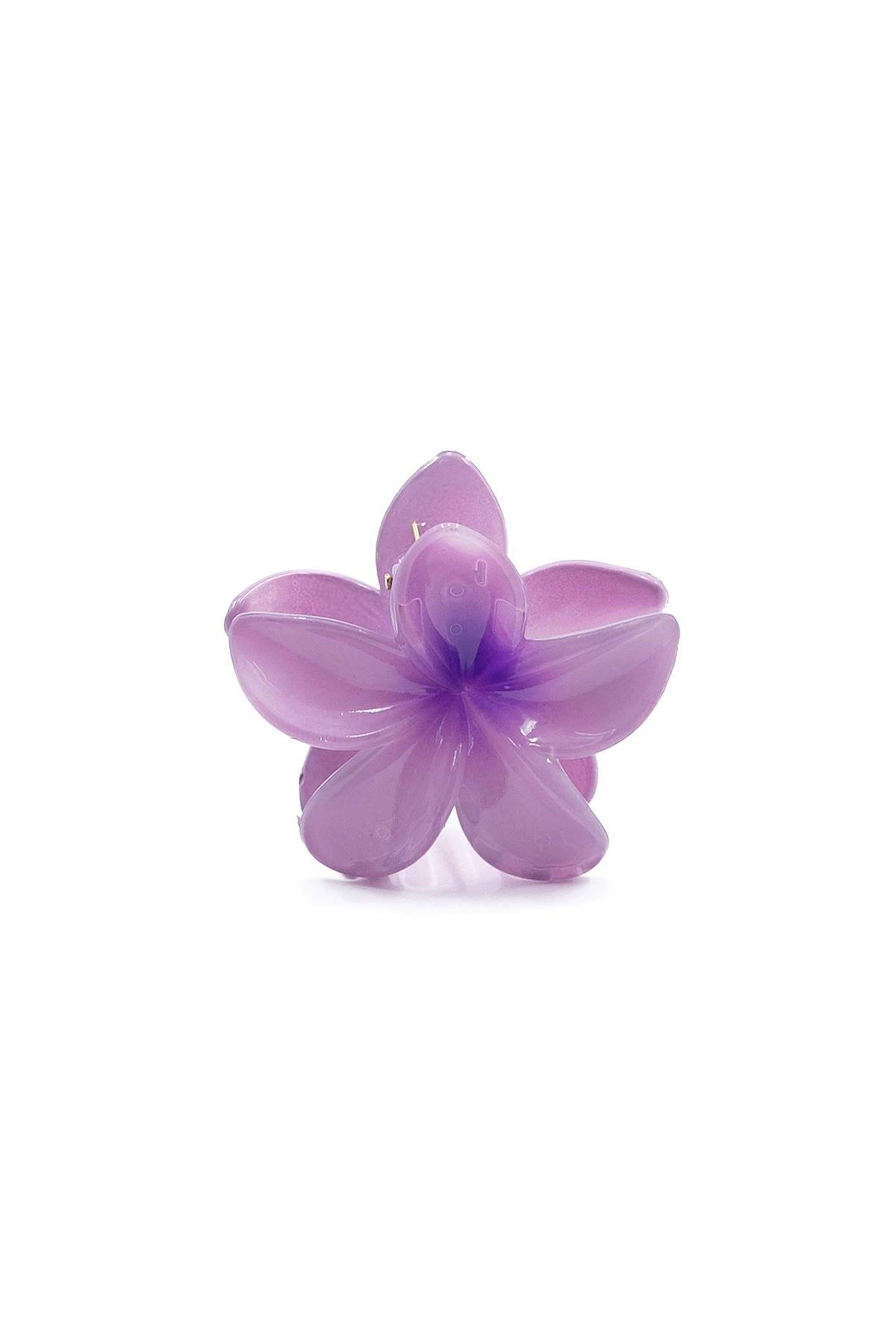 Floral-Hair-Clutch---Lavender