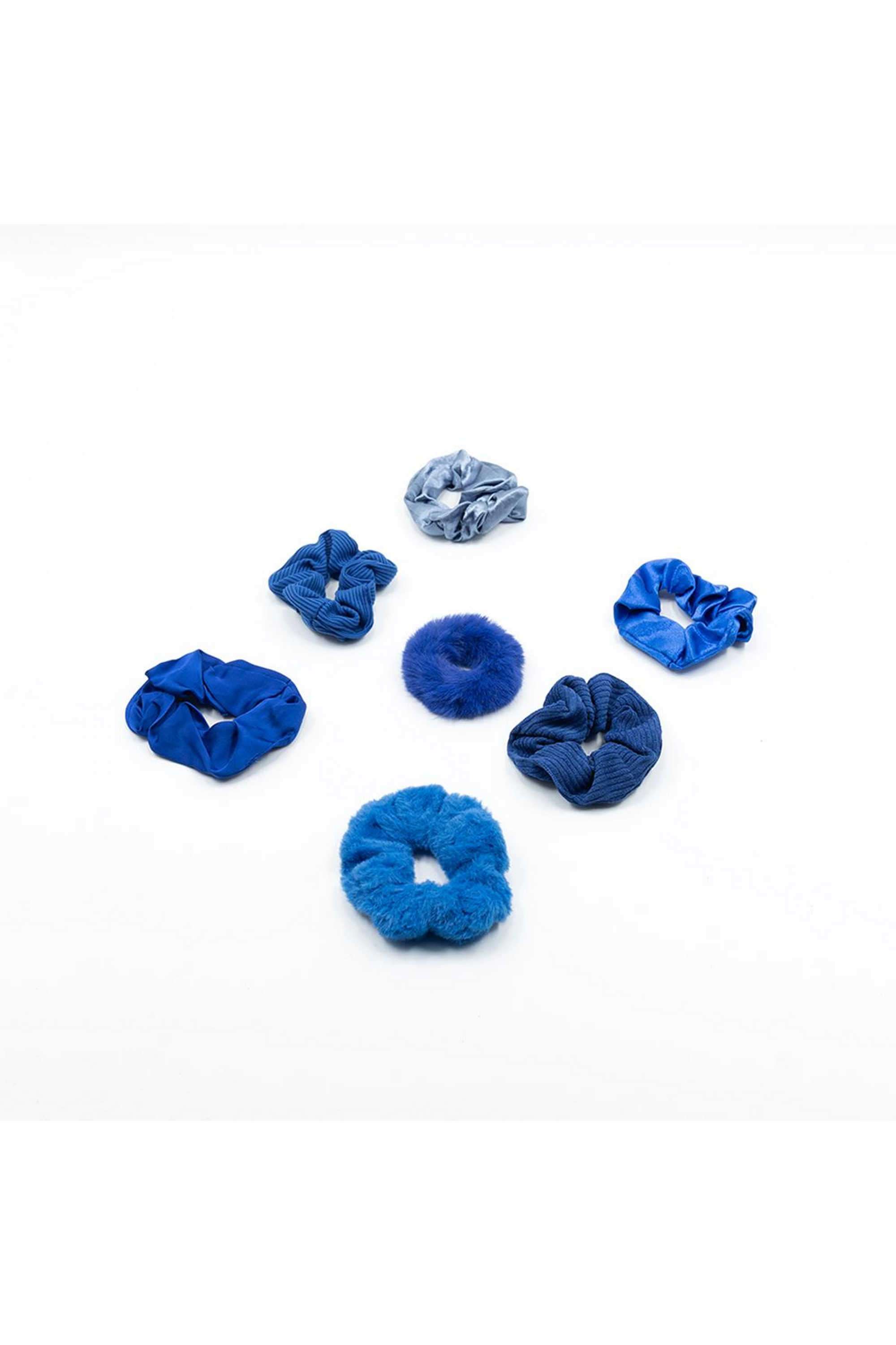 Hair-Scrunchie---Pack-of-7