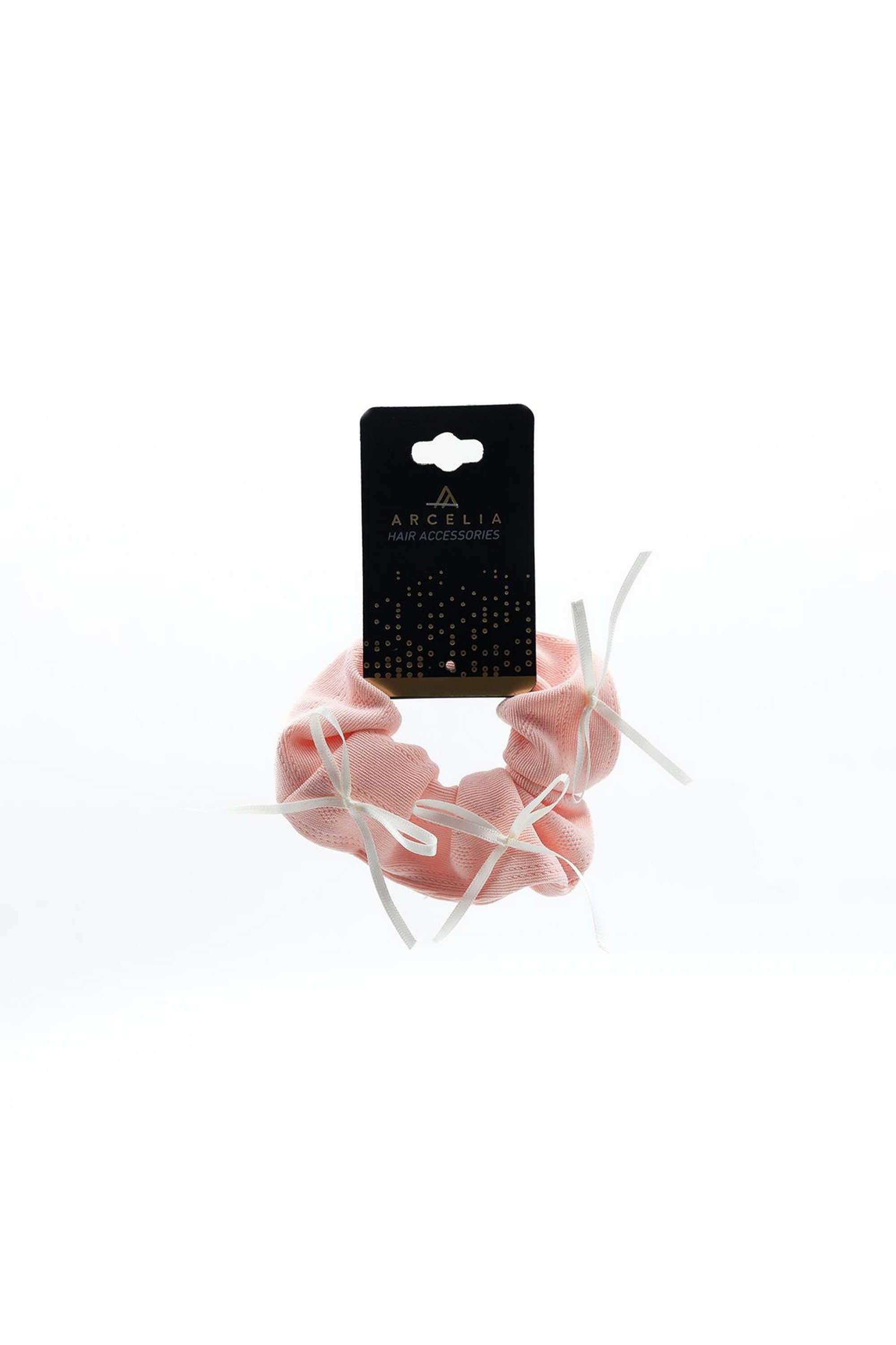 Hair-Scrunchie---Pink