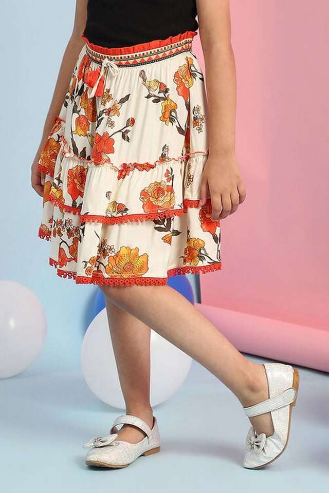 Printed-Rayon-Regular-Fit-Girls-Skirt
