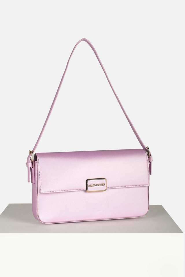Polyurethane-Button-Closure-Women-s-Casual-Wear-Shoulder-Bag