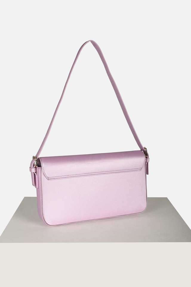 Polyurethane-Button-Closure-Women-s-Casual-Wear-Shoulder-Bag