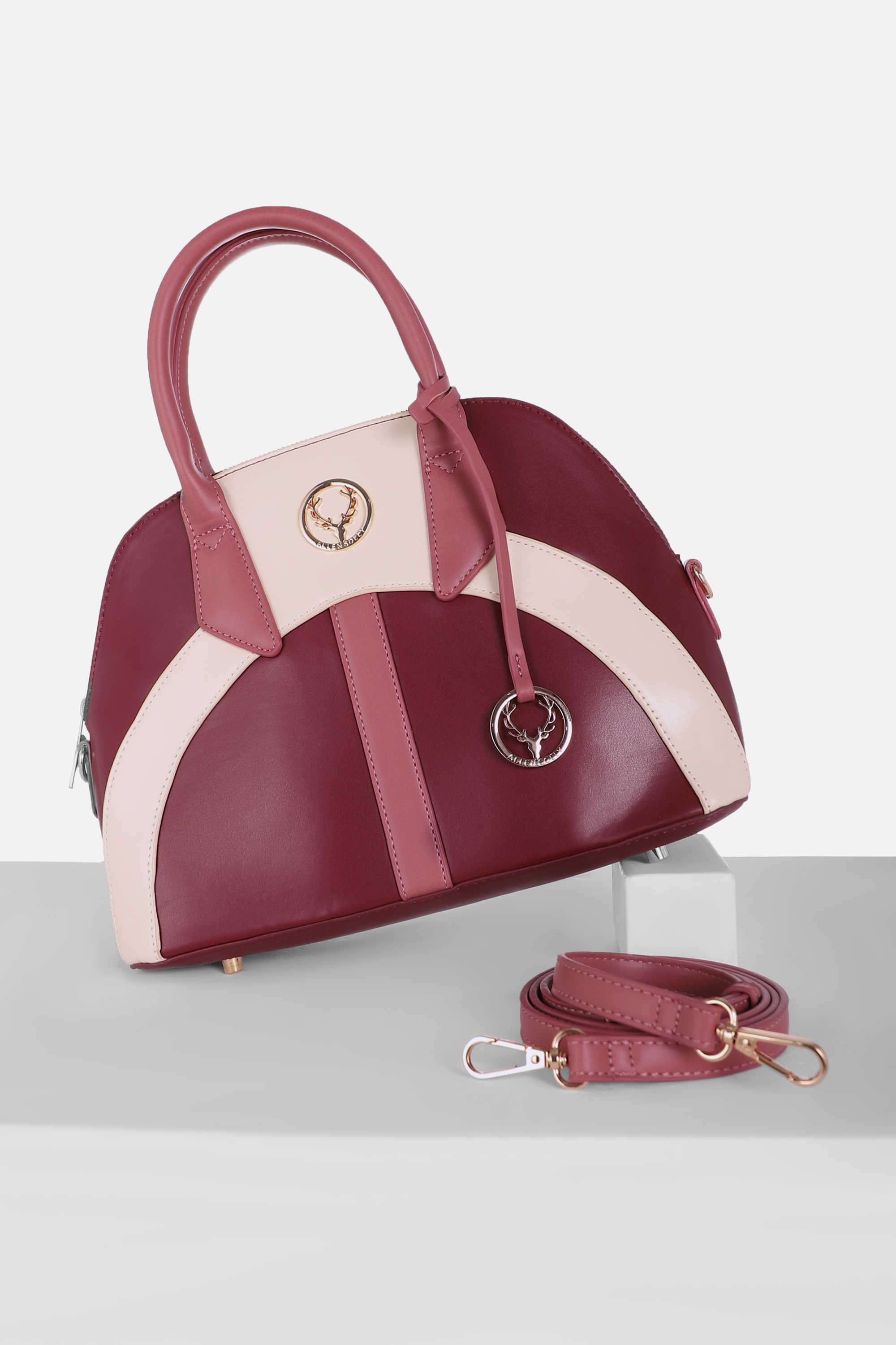 Zipper-Geometric-Symmetry-Polyurethane-Women-s-Casual-Wear-Hobo