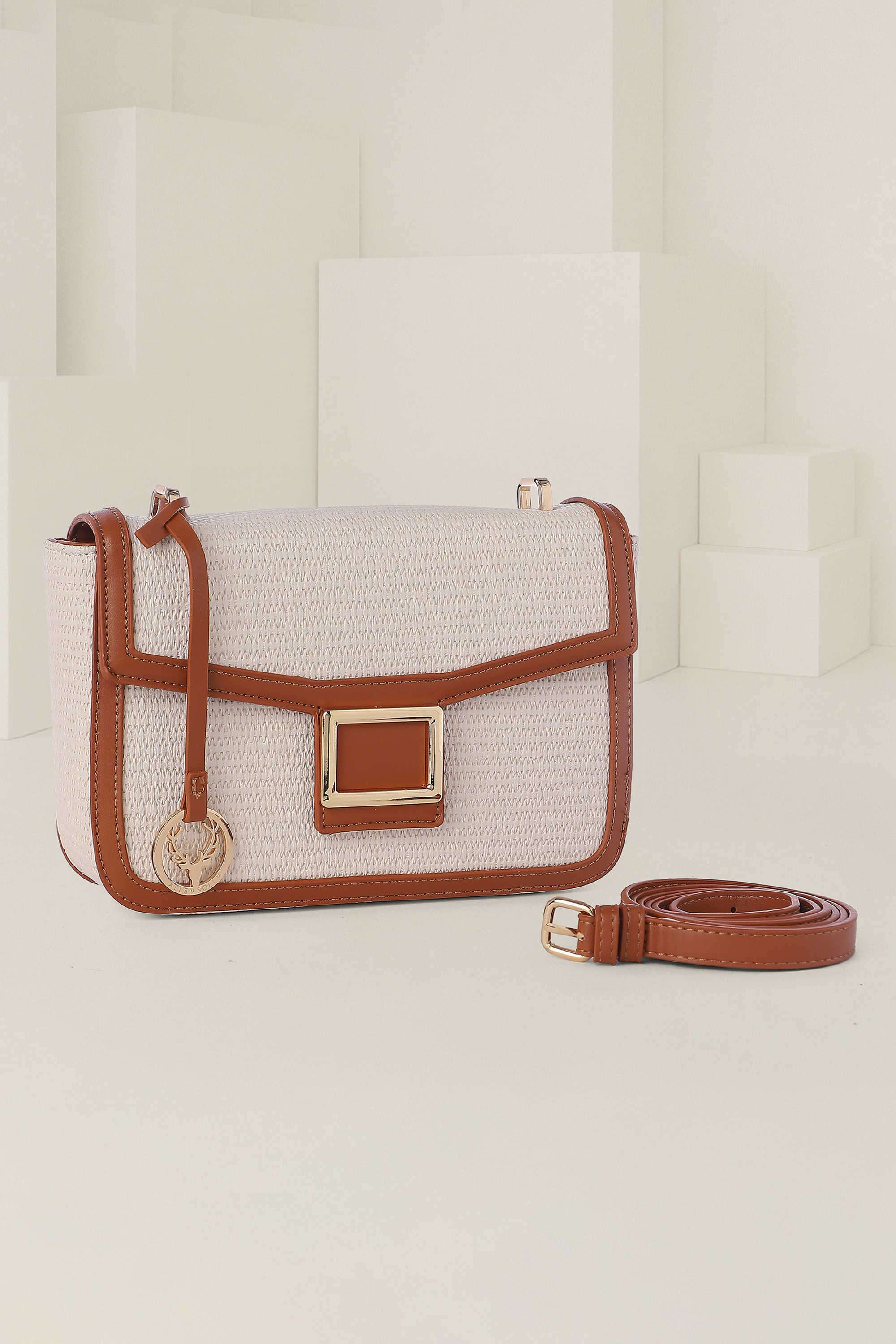 Zipper-Redifined-Raffia-Polyurethane-Women-s-Casual-Wear-Sling-Bag