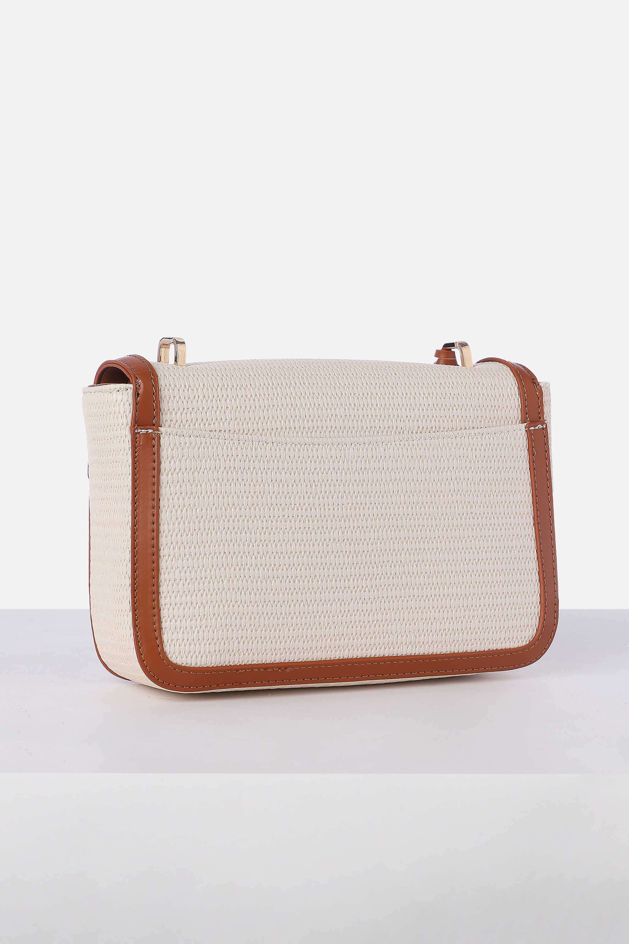 Zipper-Redifined-Raffia-Polyurethane-Women-s-Casual-Wear-Sling-Bag