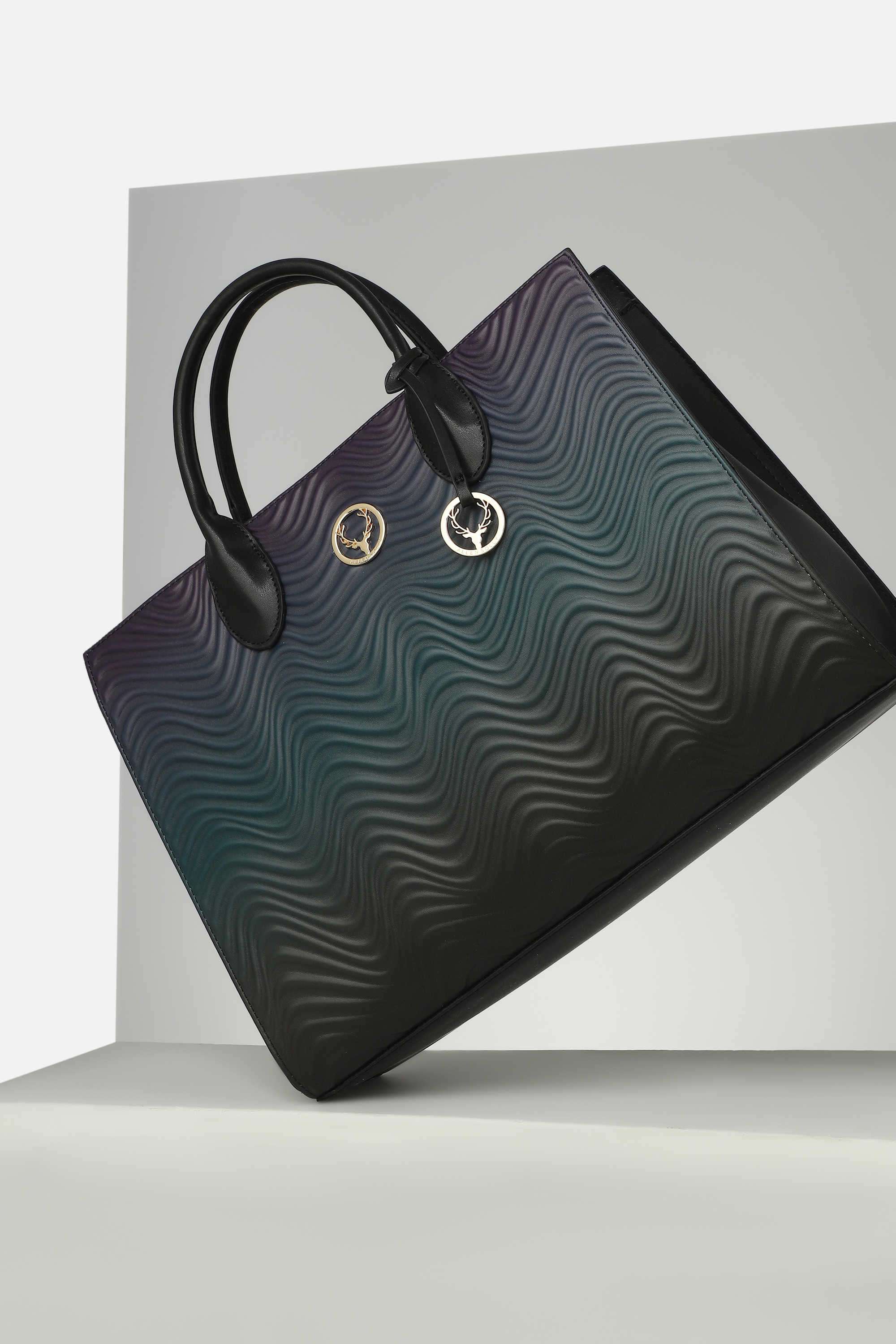 Zipper-Dress-To-The-Beat-Polyurethane-Women-s-Casual-Wear-Hobo
