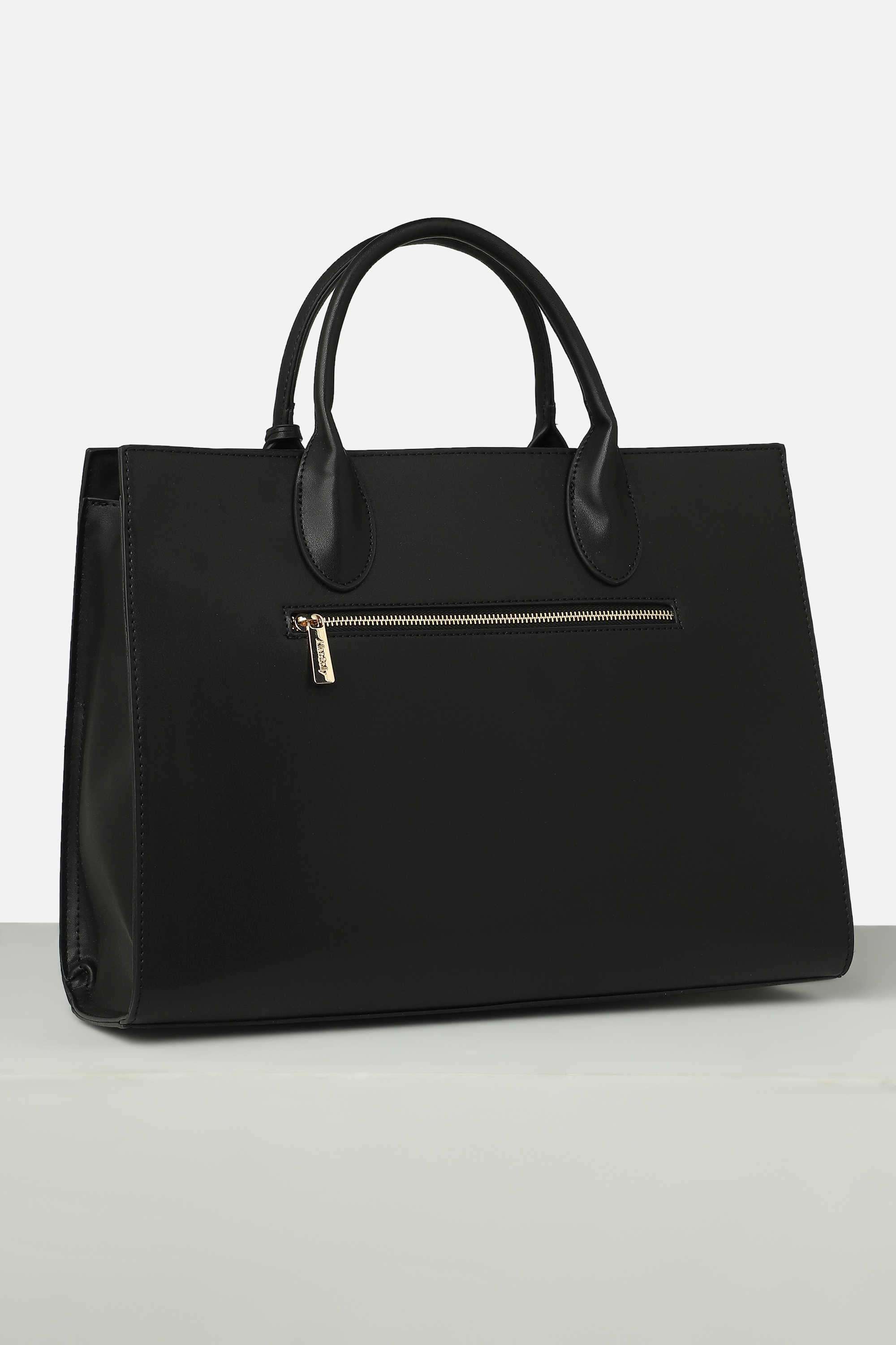Zipper-Dress-To-The-Beat-Polyurethane-Women-s-Casual-Wear-Hobo