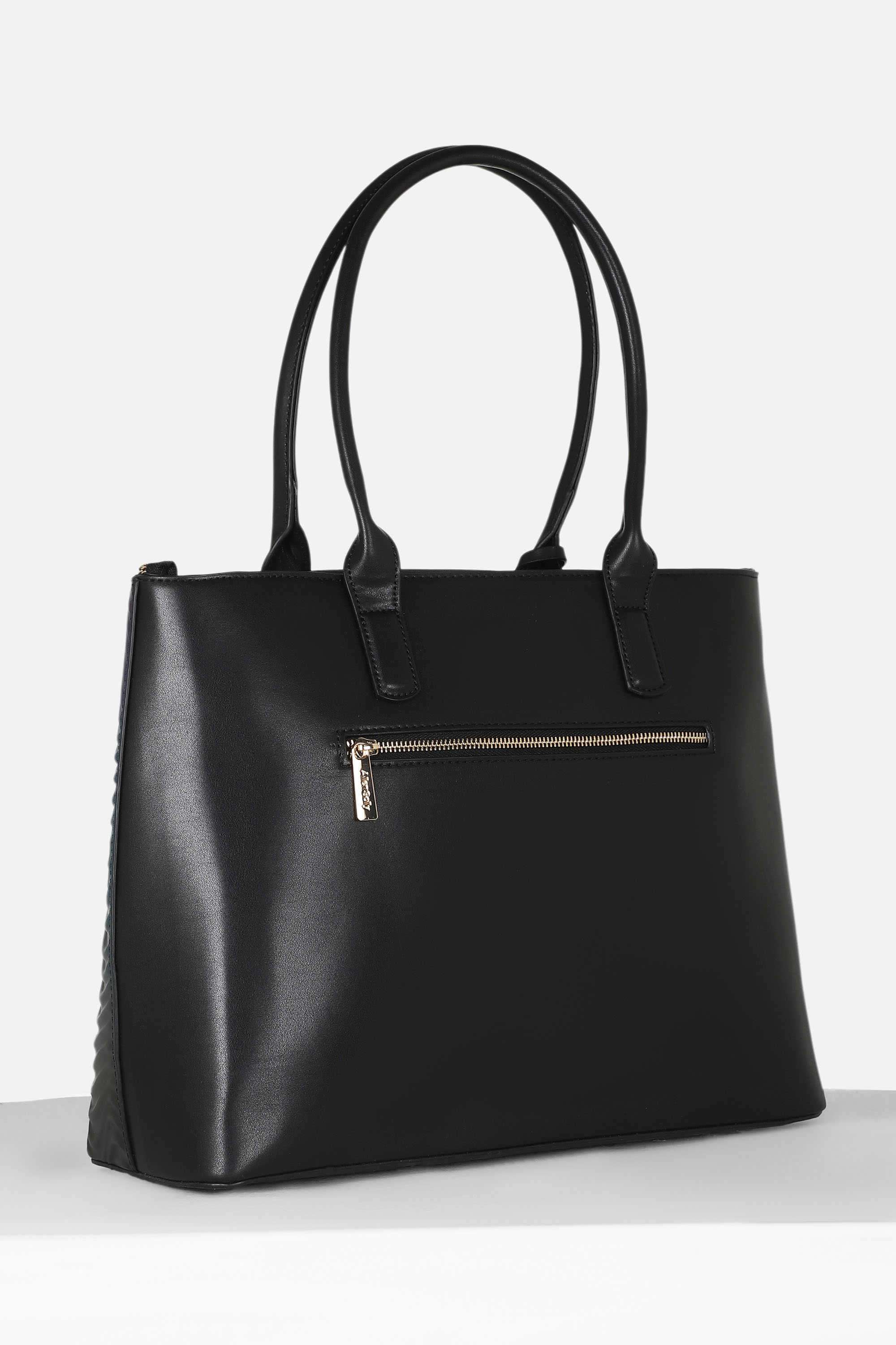 Zipper-Dress-To-The-Beat-Polyurethane-Women-s-Casual-Wear-Hobo
