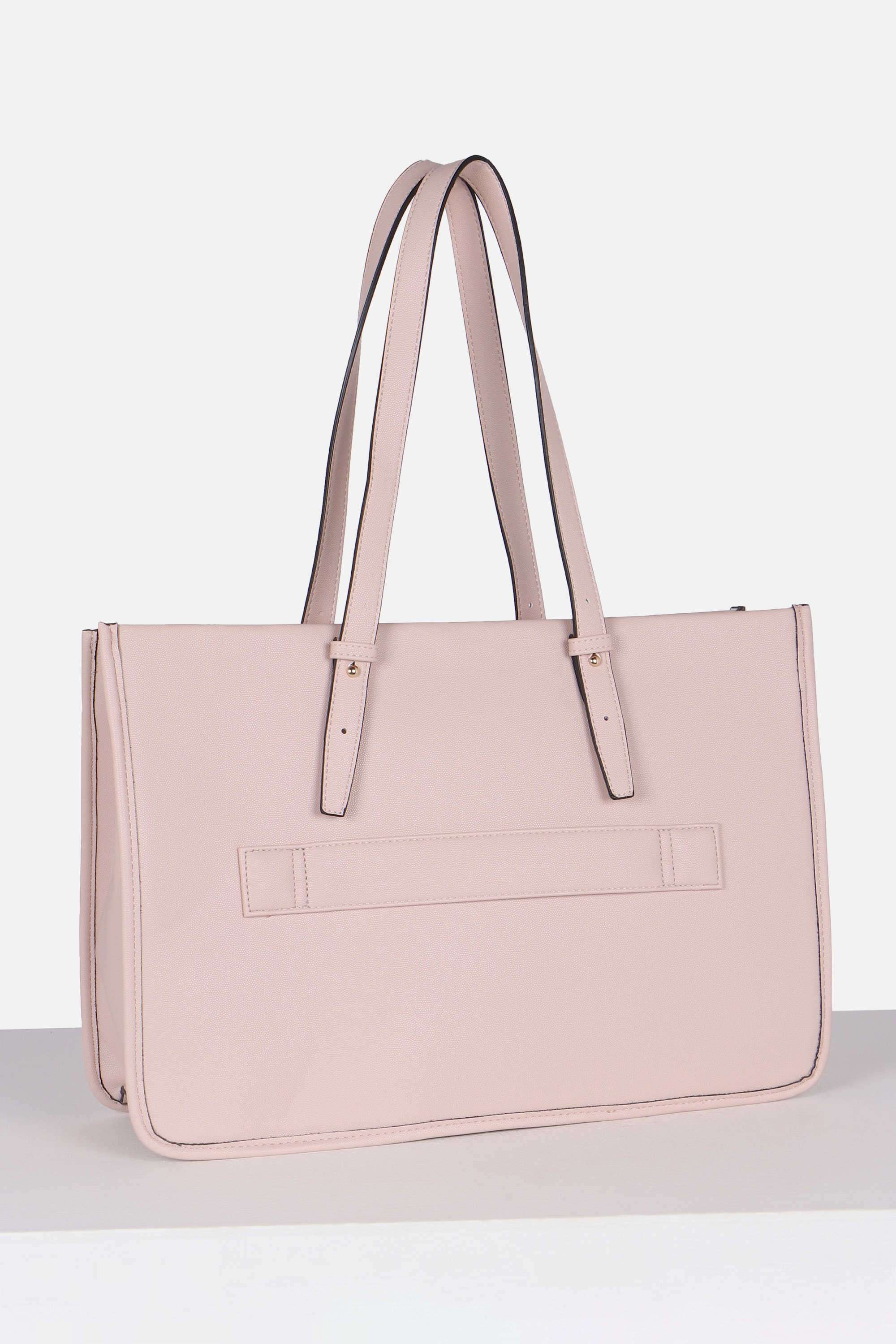 Zipper-Workleisure-Polyurethane-Women-s-Casual-Wear-Tote-Bag