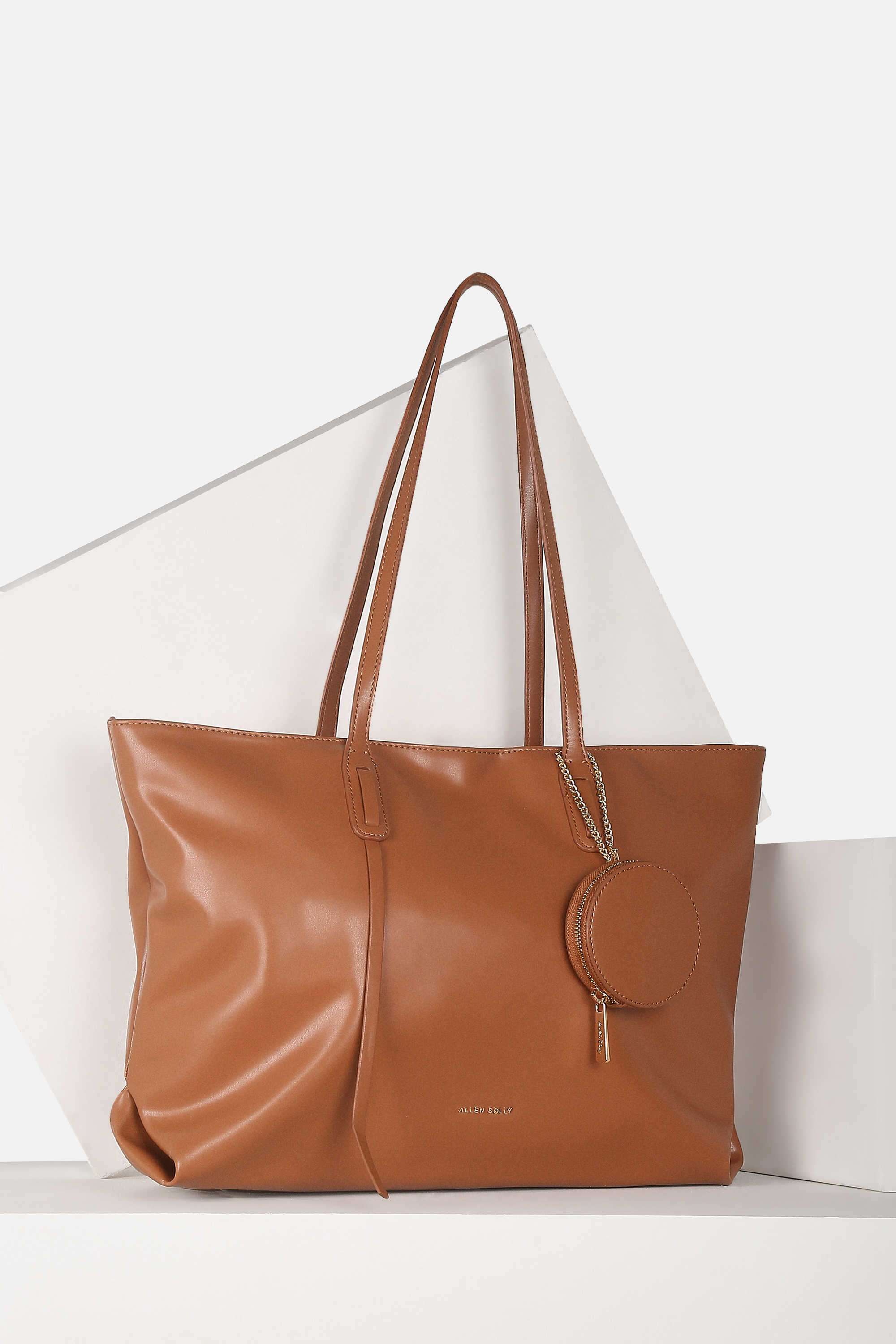 Zipper-Product-Play-Shine-Polyurethane-Women-s-Casual-Wear-Tote-Bag