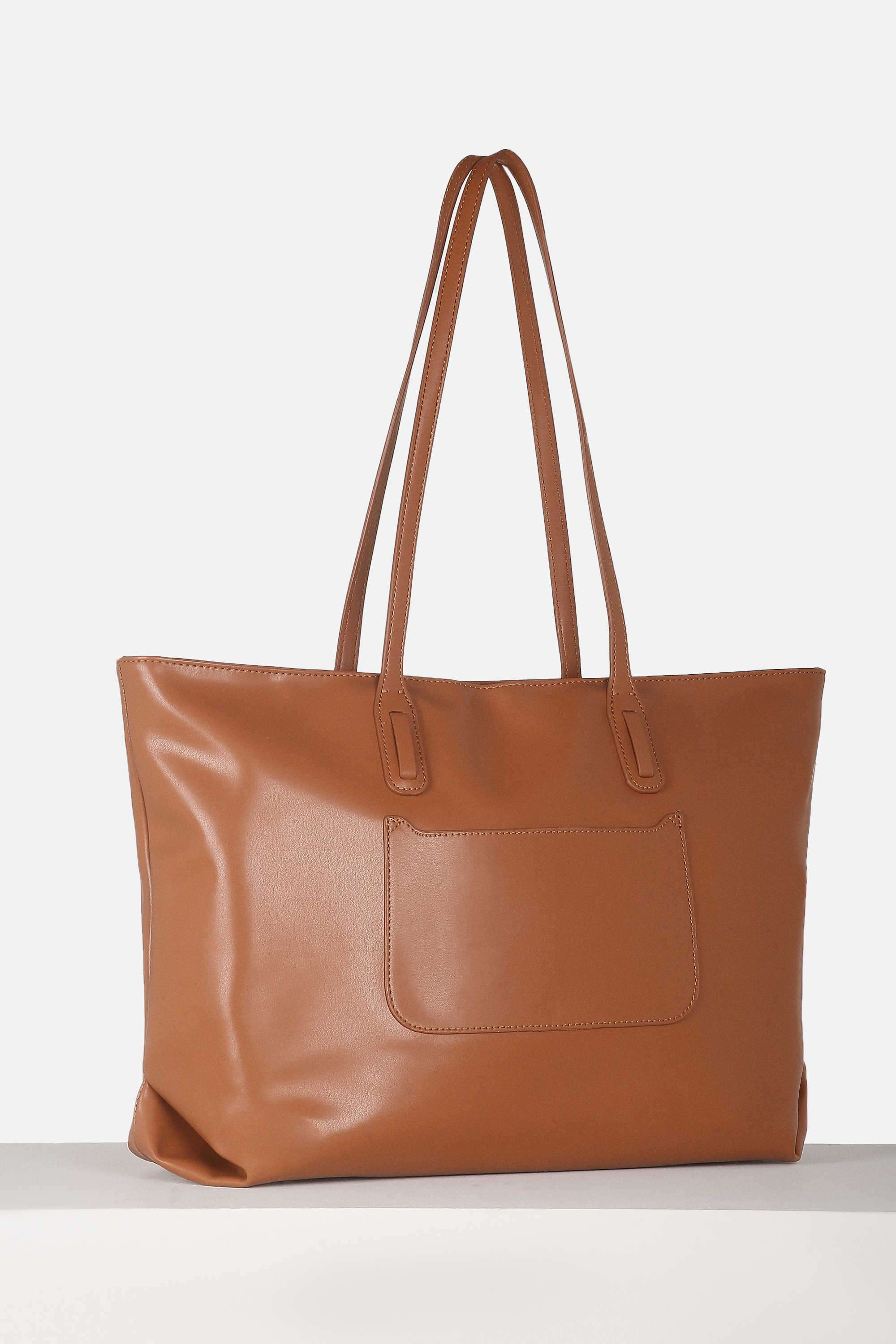 Zipper-Product-Play-Shine-Polyurethane-Women-s-Casual-Wear-Tote-Bag
