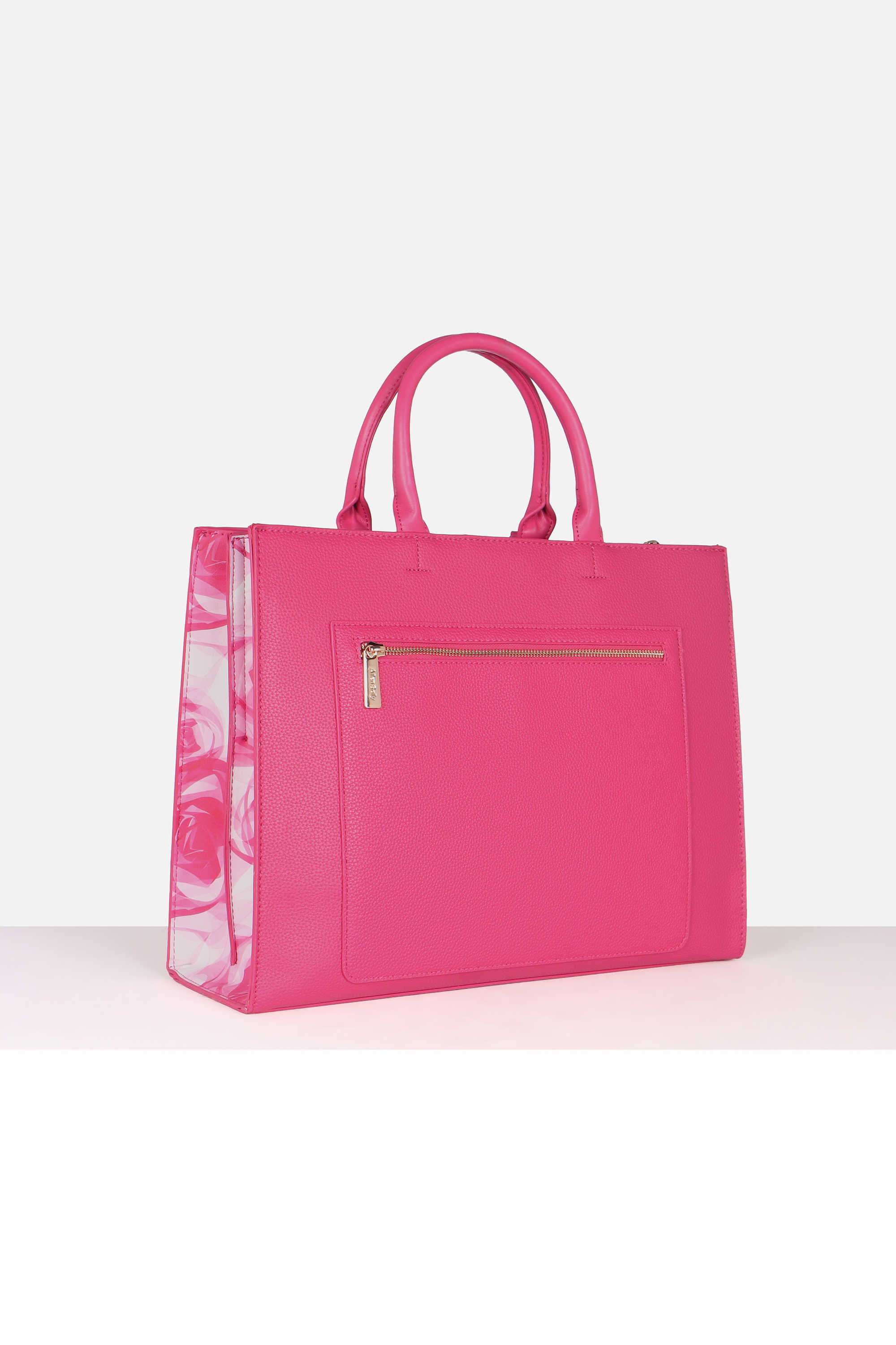 Button-Rose-Romance-Polyurethane-Women-s-Casual-Wear-Laptop-Bag