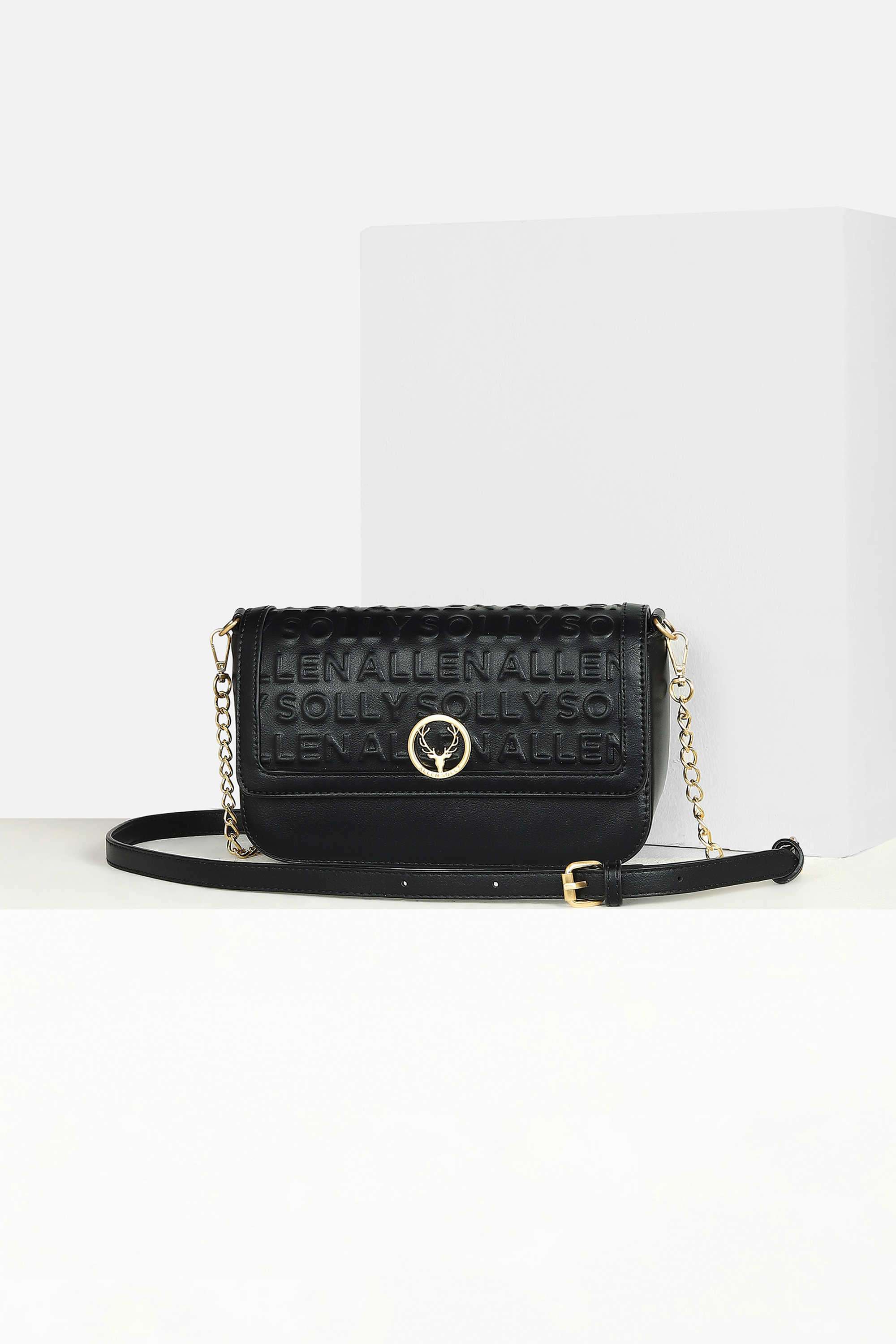 Zipper-Bold-Impressions-Polyurethane-Women-s-Casual-Wear-Sling-Bag