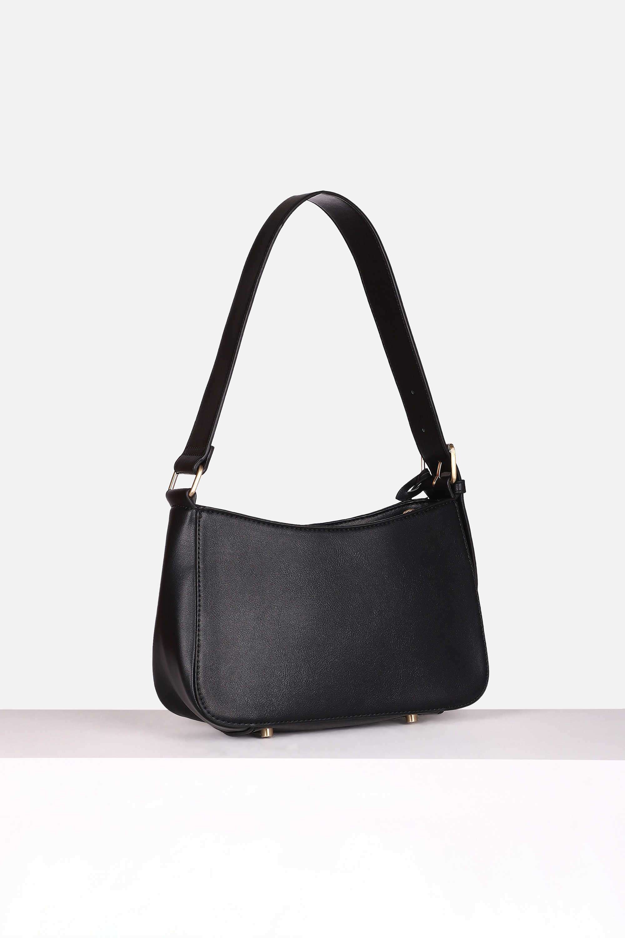 Zipper-Bold-Impressions-Polyurethane-Women-s-Casual-Wear-Hobo