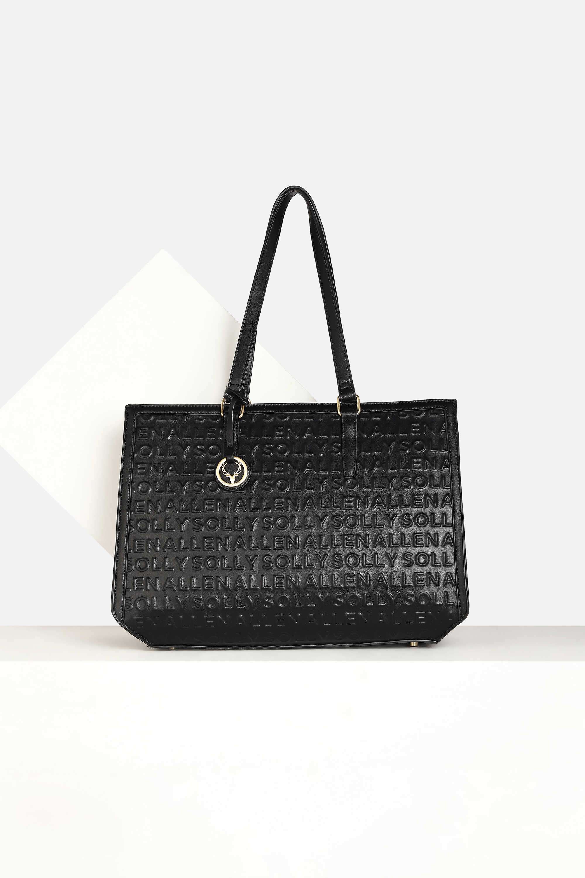 Zipper-Bold-Impressions-Polyurethane-Women-s-Casual-Wear-Laptop-Bag
