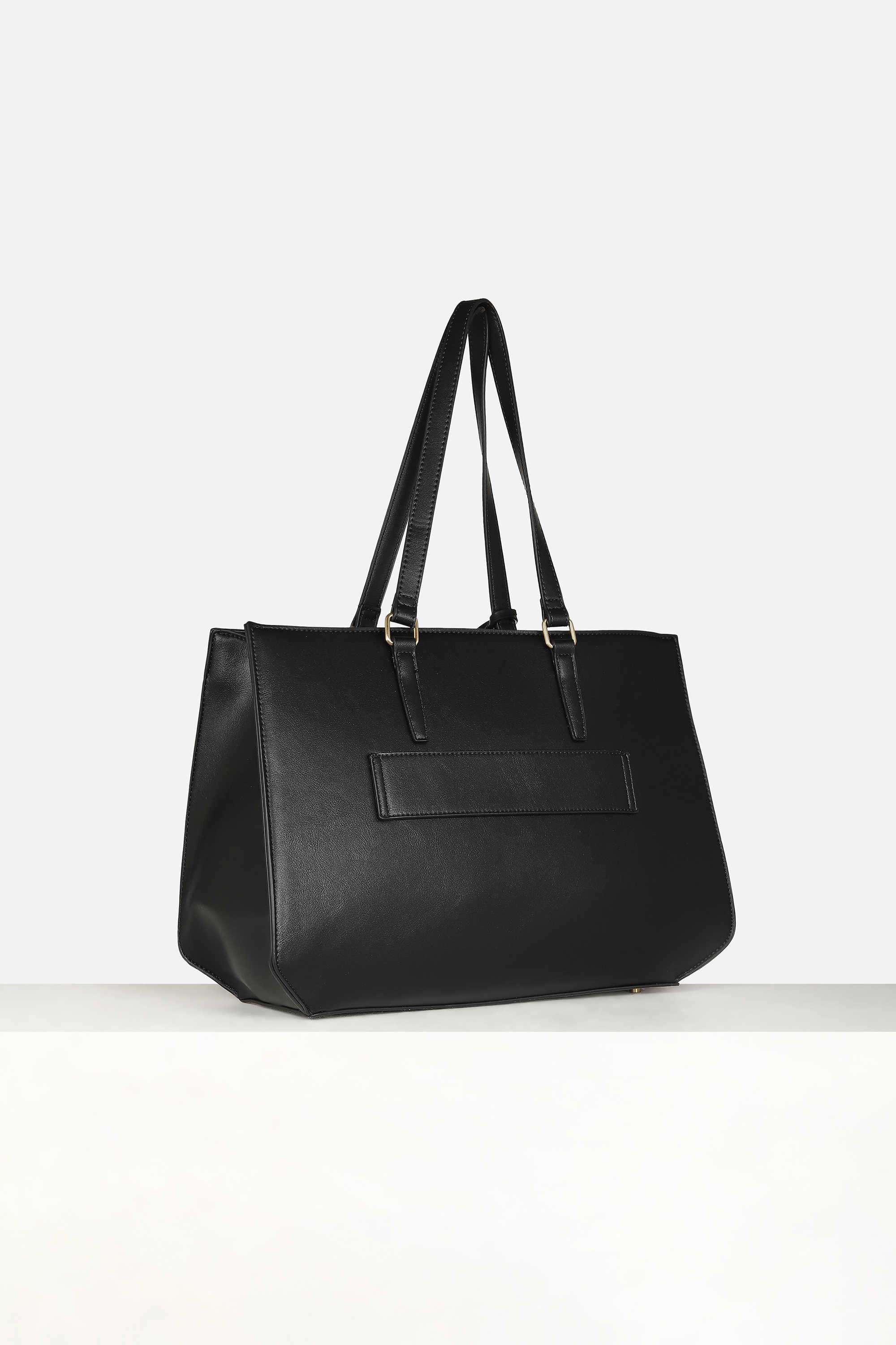 Zipper-Bold-Impressions-Polyurethane-Women-s-Casual-Wear-Laptop-Bag